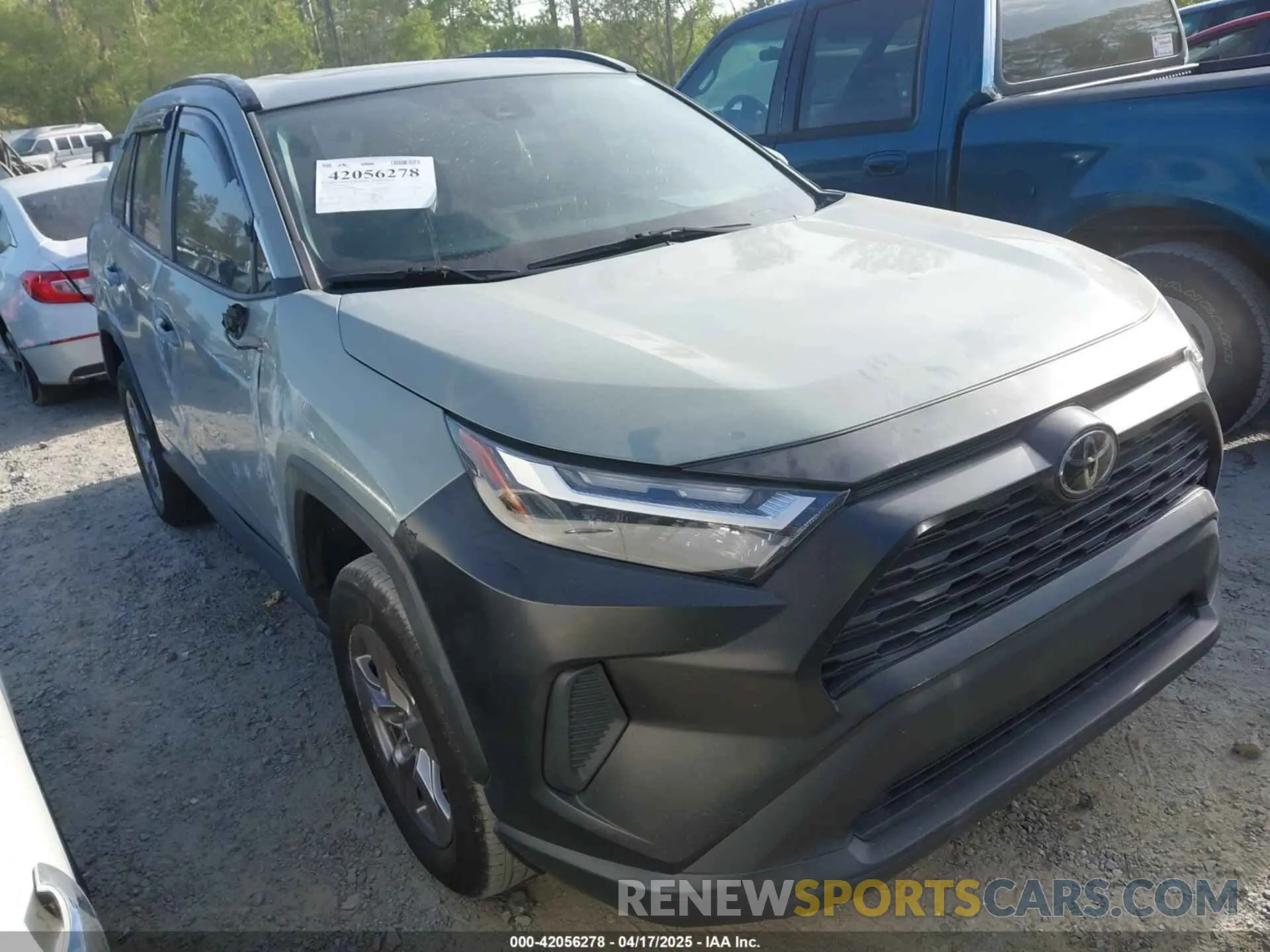 1 Фотография поврежденного автомобиля 2T3W1RFV3NW203501 TOYOTA RAV4 2022