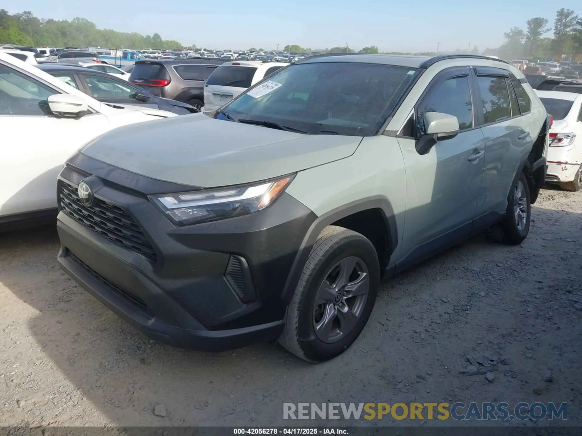 2 Фотография поврежденного автомобиля 2T3W1RFV3NW203501 TOYOTA RAV4 2022