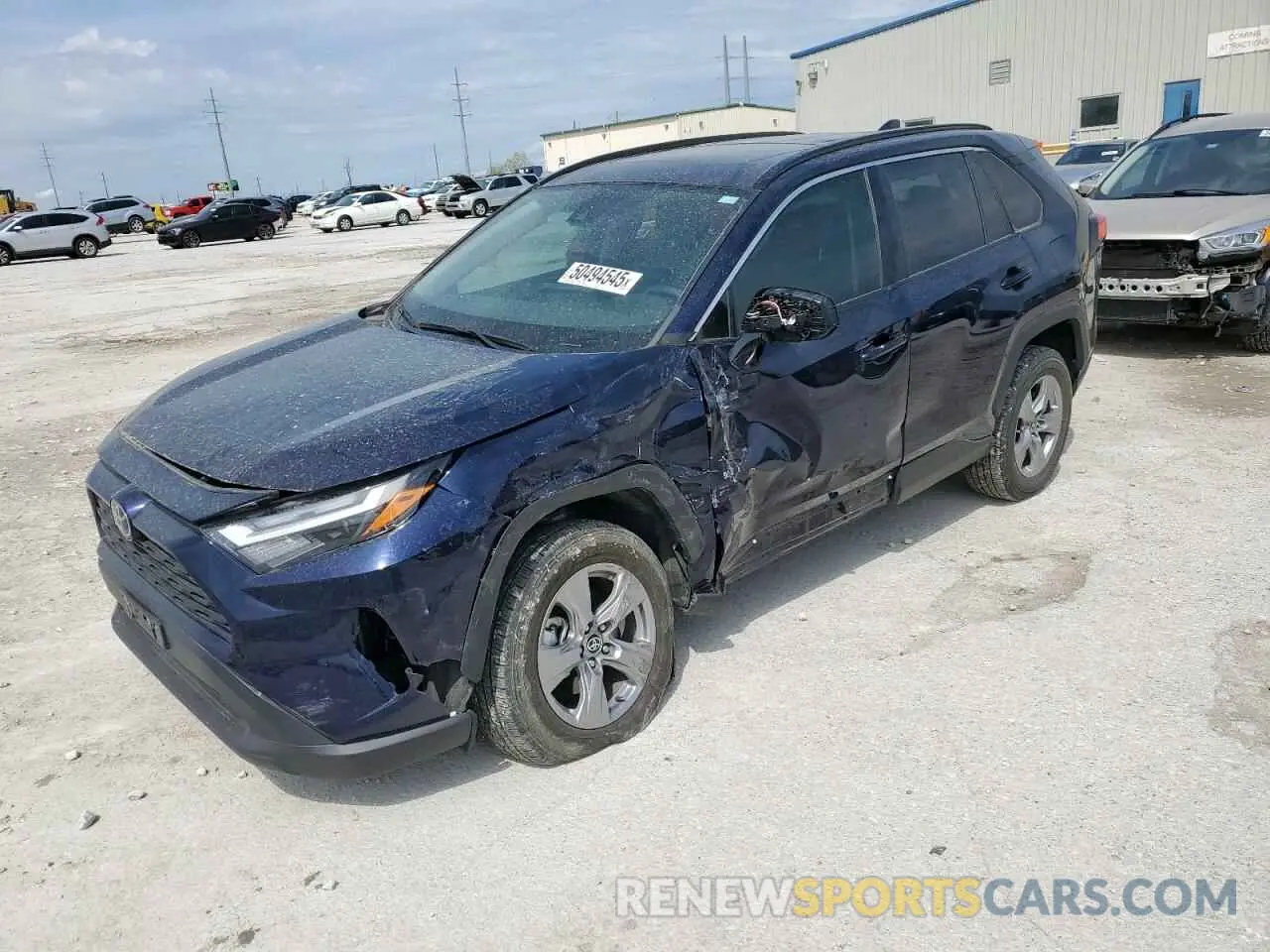 1 Photograph of a damaged car 2T3W1RFV3NW209301 TOYOTA RAV4 2022