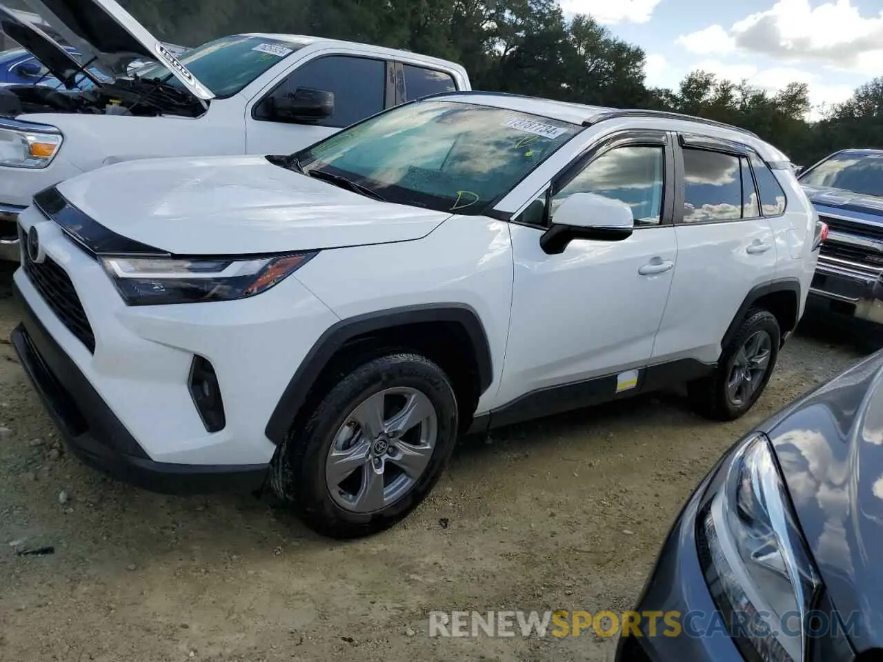 1 Photograph of a damaged car 2T3W1RFV3NW210481 TOYOTA RAV4 2022