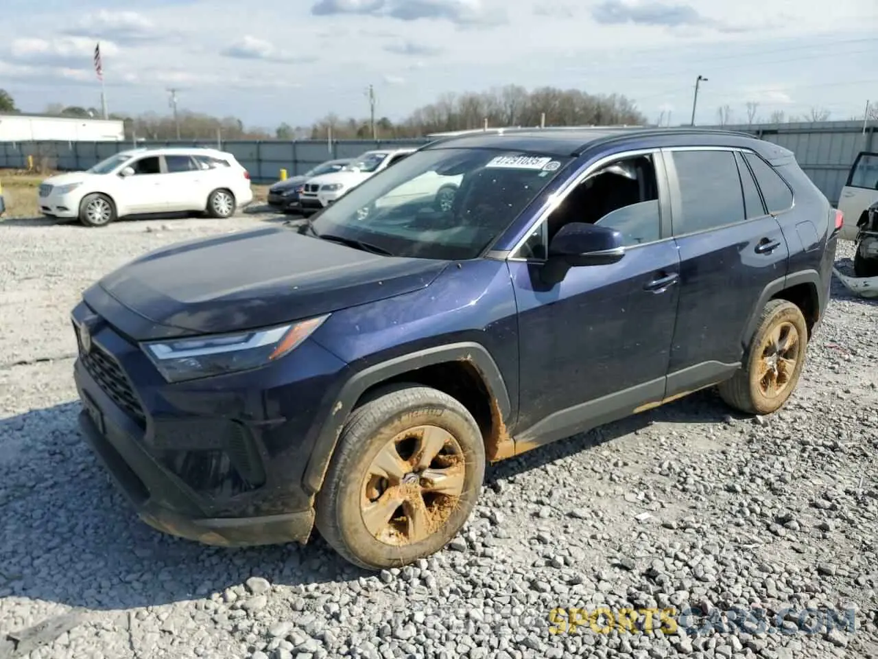1 Photograph of a damaged car 2T3W1RFV3NW210660 TOYOTA RAV4 2022