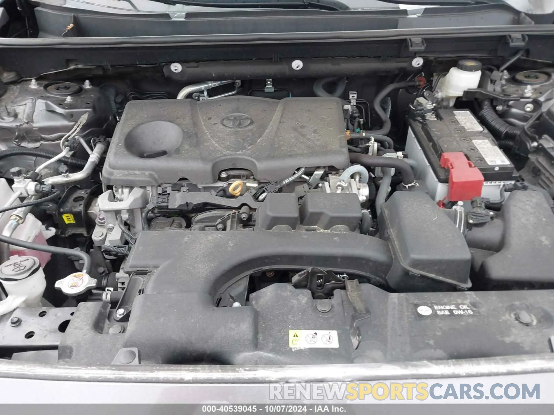 10 Фотография поврежденного автомобиля 2T3W1RFV4NC187276 TOYOTA RAV4 2022