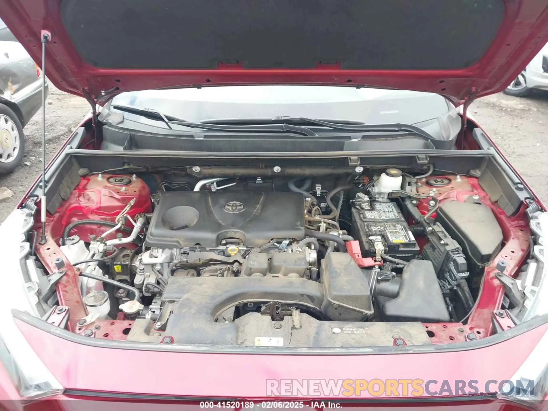 10 Фотография поврежденного автомобиля 2T3W1RFV4NW190905 TOYOTA RAV4 2022