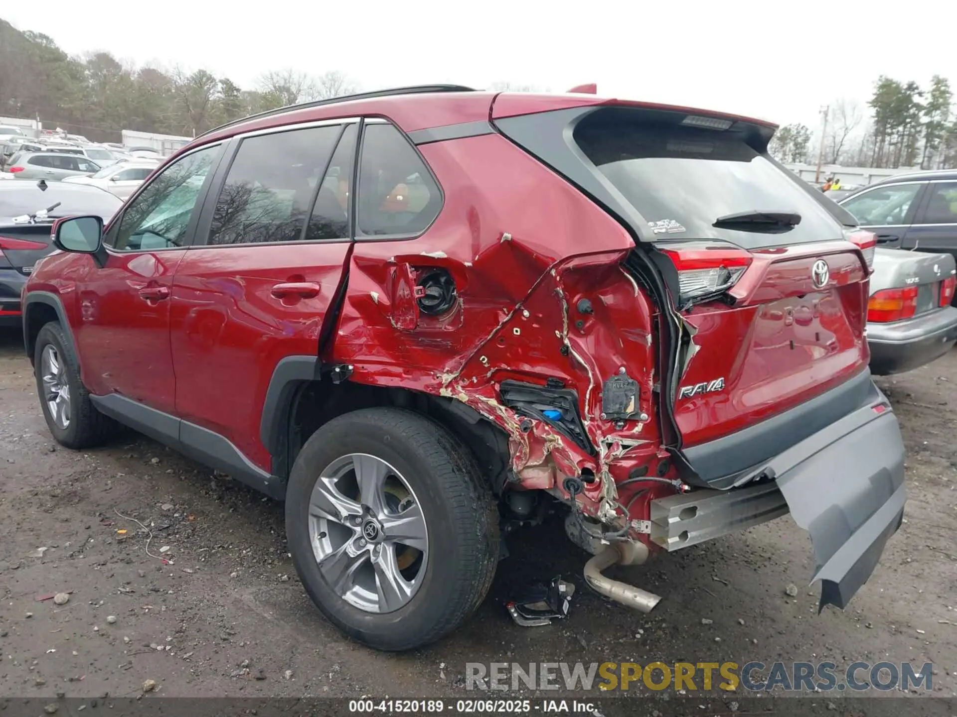 6 Фотография поврежденного автомобиля 2T3W1RFV4NW190905 TOYOTA RAV4 2022