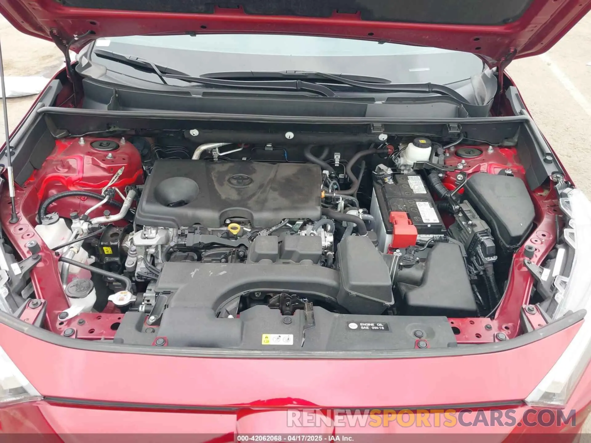 10 Фотография поврежденного автомобиля 2T3W1RFV4NW213129 TOYOTA RAV4 2022