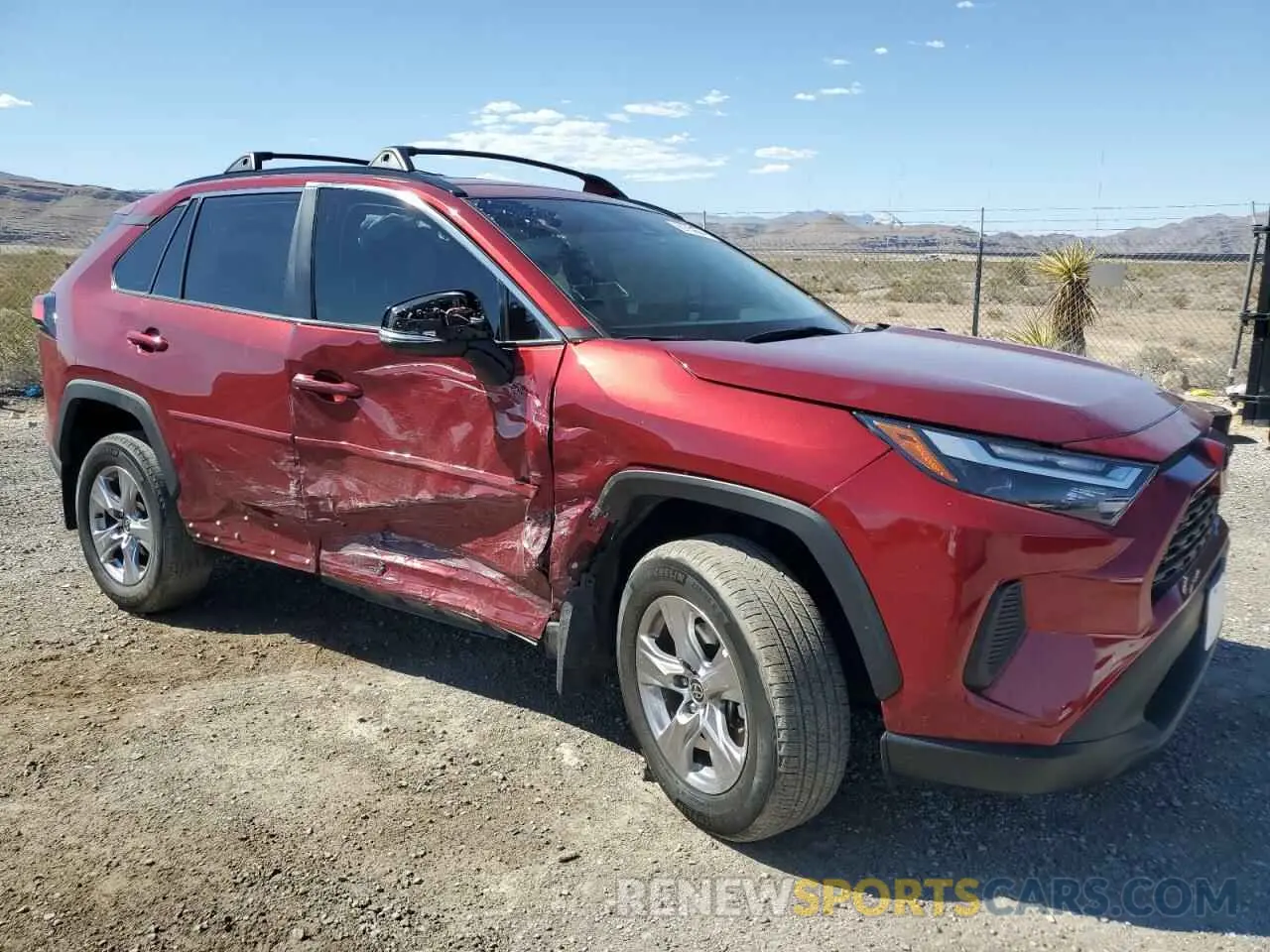 4 Фотография поврежденного автомобиля 2T3W1RFV4NW215575 TOYOTA RAV4 2022