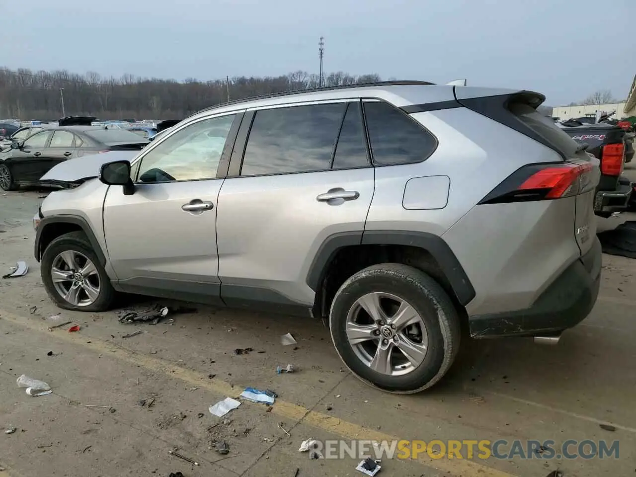 2 Фотография поврежденного автомобиля 2T3W1RFV4NW225670 TOYOTA RAV4 2022