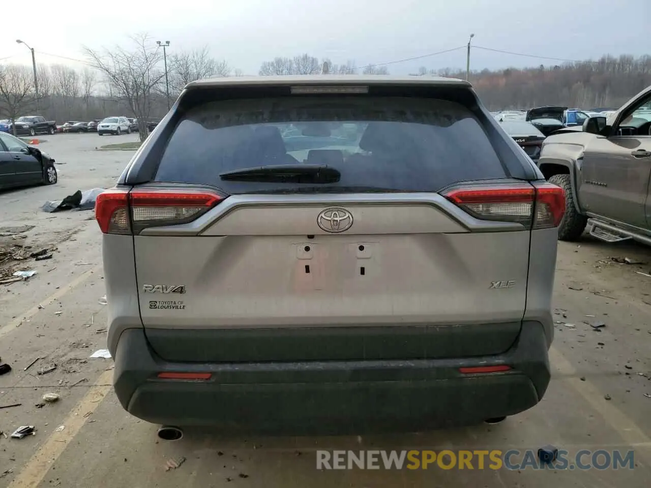 6 Фотография поврежденного автомобиля 2T3W1RFV4NW225670 TOYOTA RAV4 2022