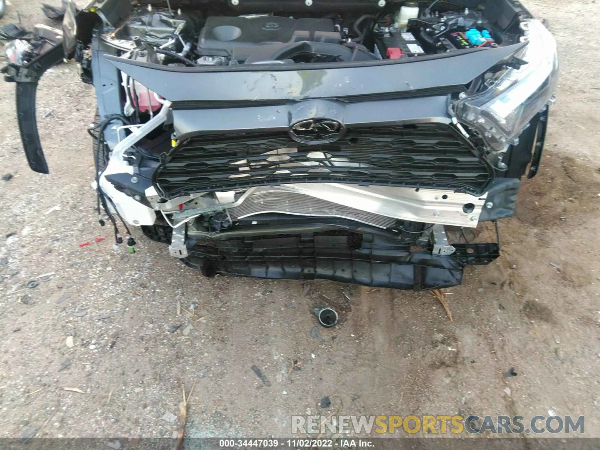 6 Фотография поврежденного автомобиля 2T3W1RFV5NC177131 TOYOTA RAV4 2022