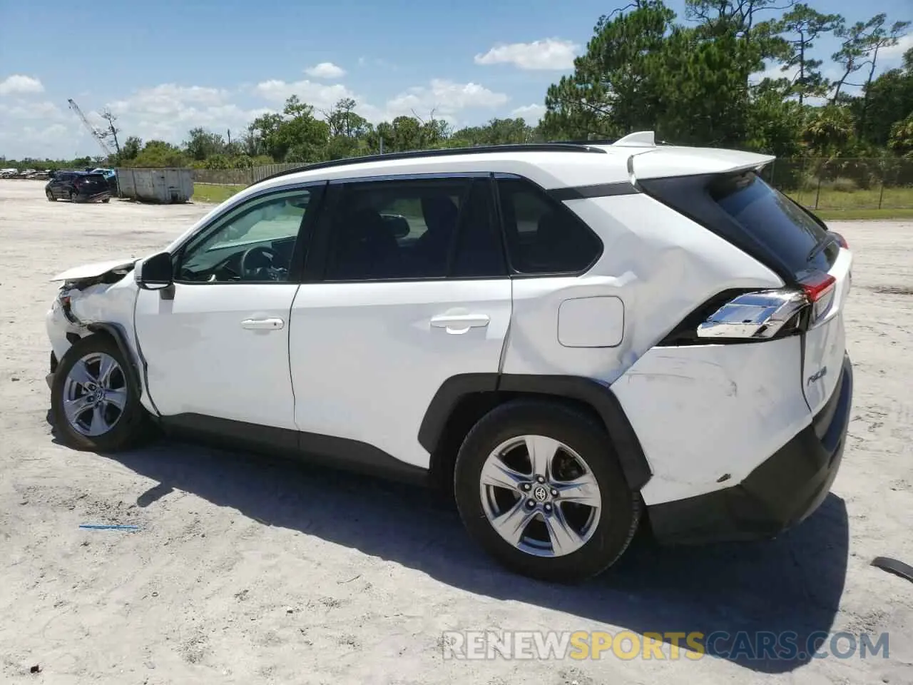 2 Photograph of a damaged car 2T3W1RFV5NC198819 TOYOTA RAV4 2022