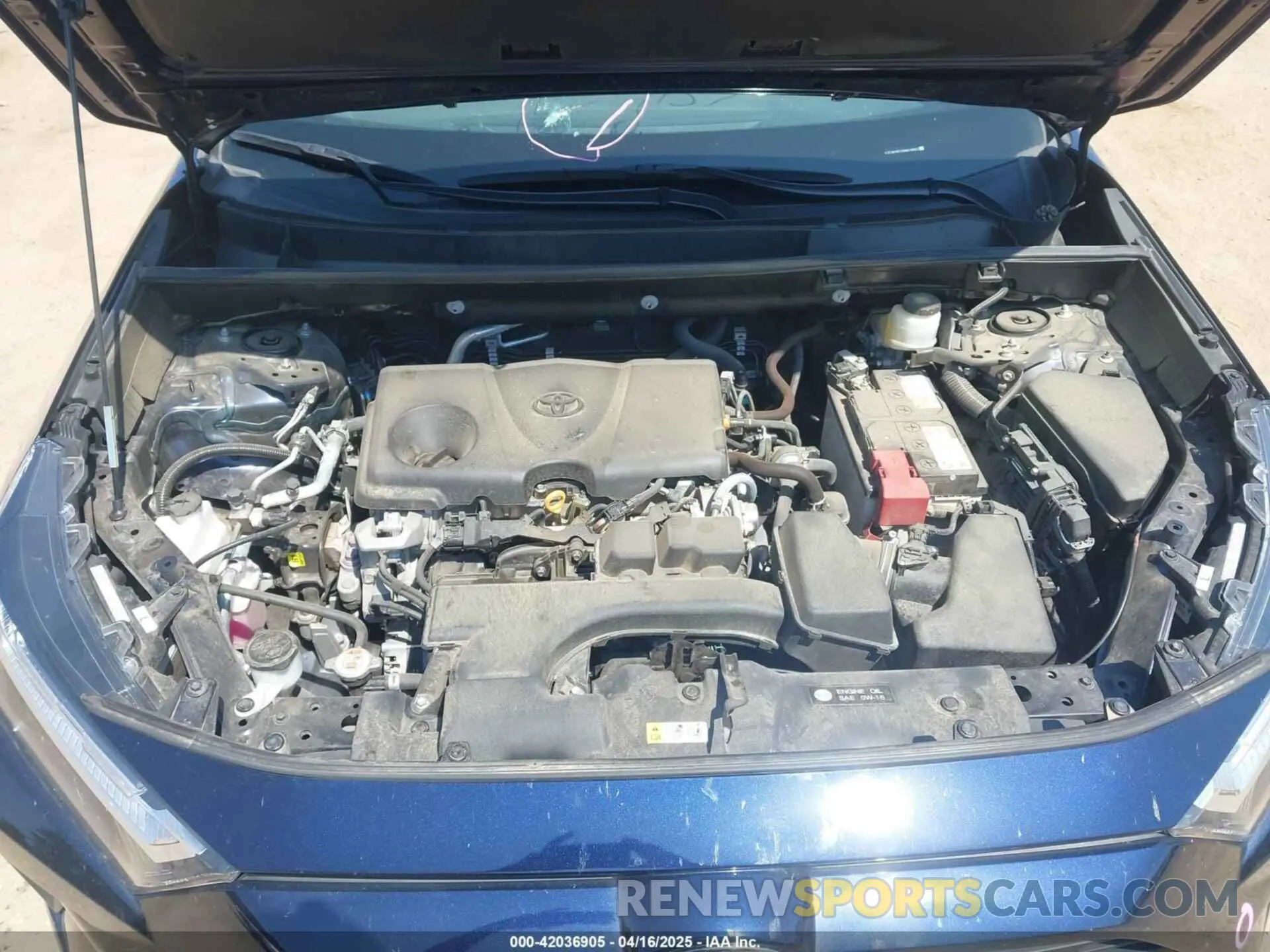 10 Фотография поврежденного автомобиля 2T3W1RFV5NW218663 TOYOTA RAV4 2022