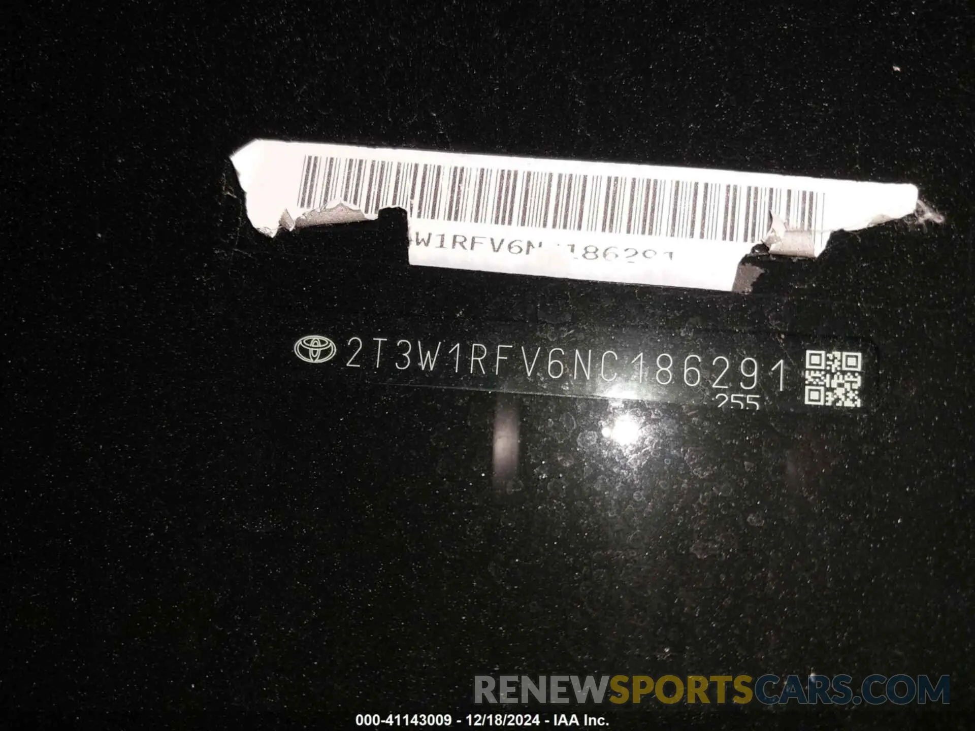 9 Фотография поврежденного автомобиля 2T3W1RFV6NC186291 TOYOTA RAV4 2022