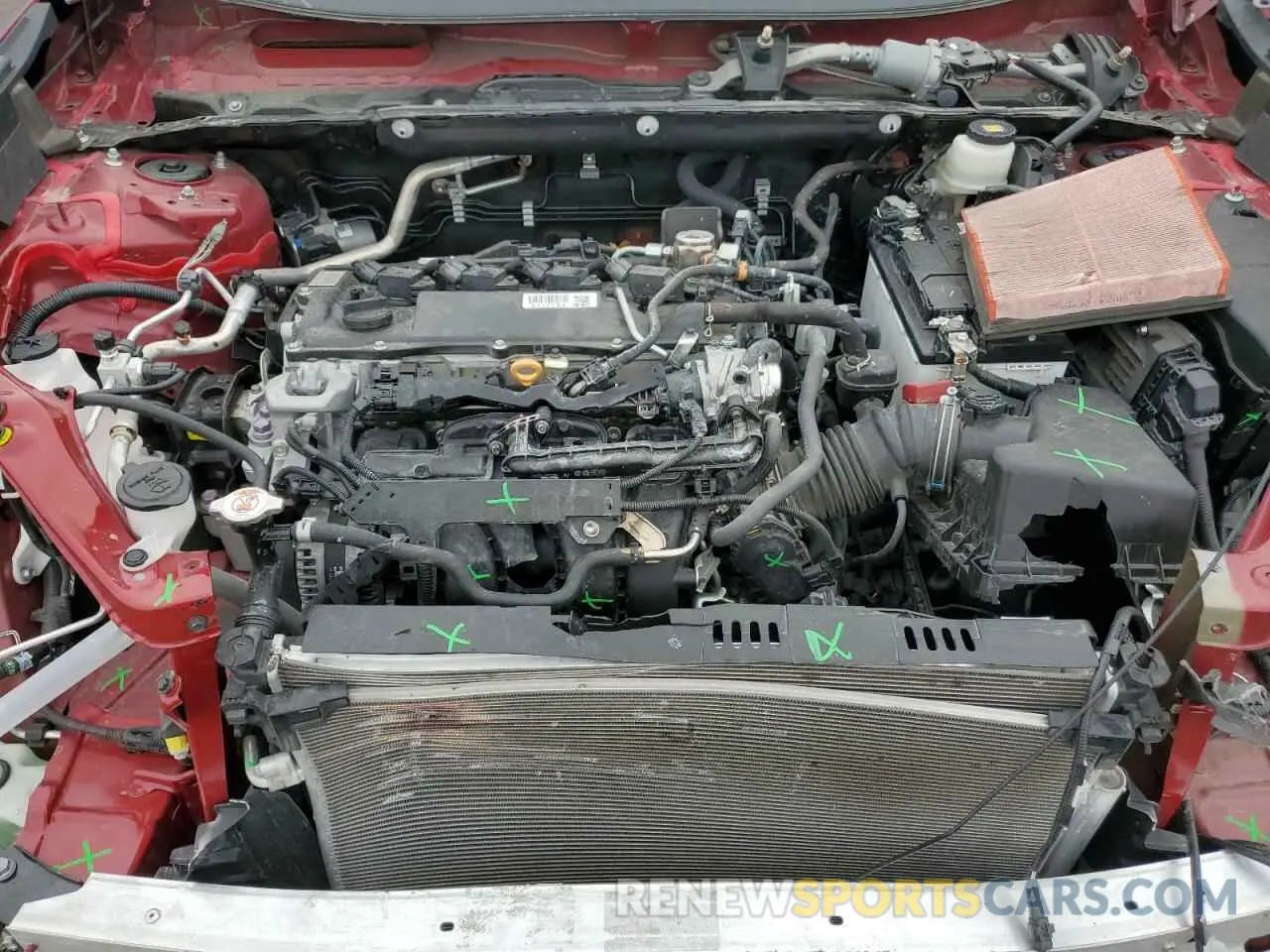 12 Photograph of a damaged car 2T3W1RFV6NW200544 TOYOTA RAV4 2022