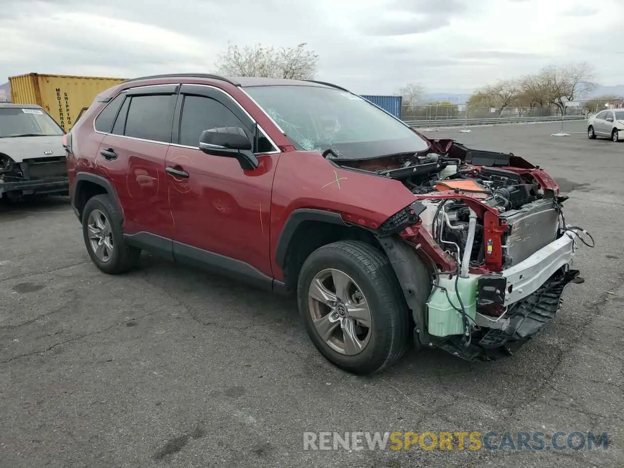 4 Photograph of a damaged car 2T3W1RFV6NW200544 TOYOTA RAV4 2022