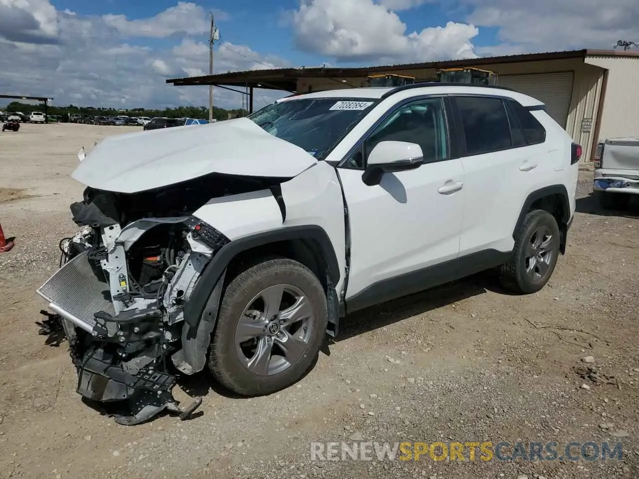 1 Photograph of a damaged car 2T3W1RFV7NC201896 TOYOTA RAV4 2022