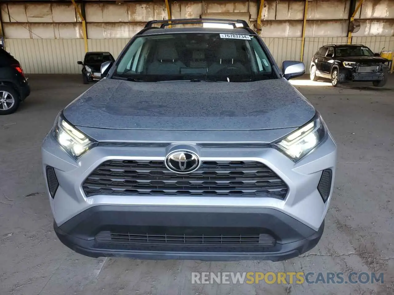 5 Фотография поврежденного автомобиля 2T3W1RFV7NW193488 TOYOTA RAV4 2022