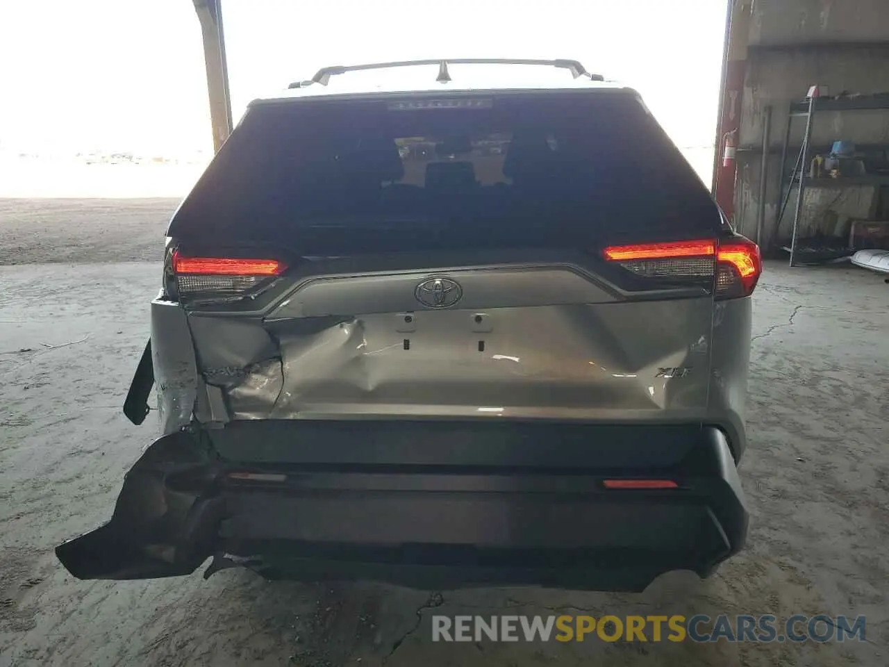 6 Фотография поврежденного автомобиля 2T3W1RFV7NW193488 TOYOTA RAV4 2022