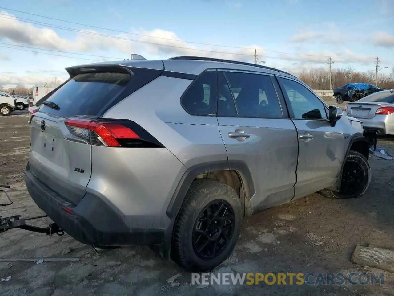 3 Фотография поврежденного автомобиля 2T3W1RFV8NC190228 TOYOTA RAV4 2022