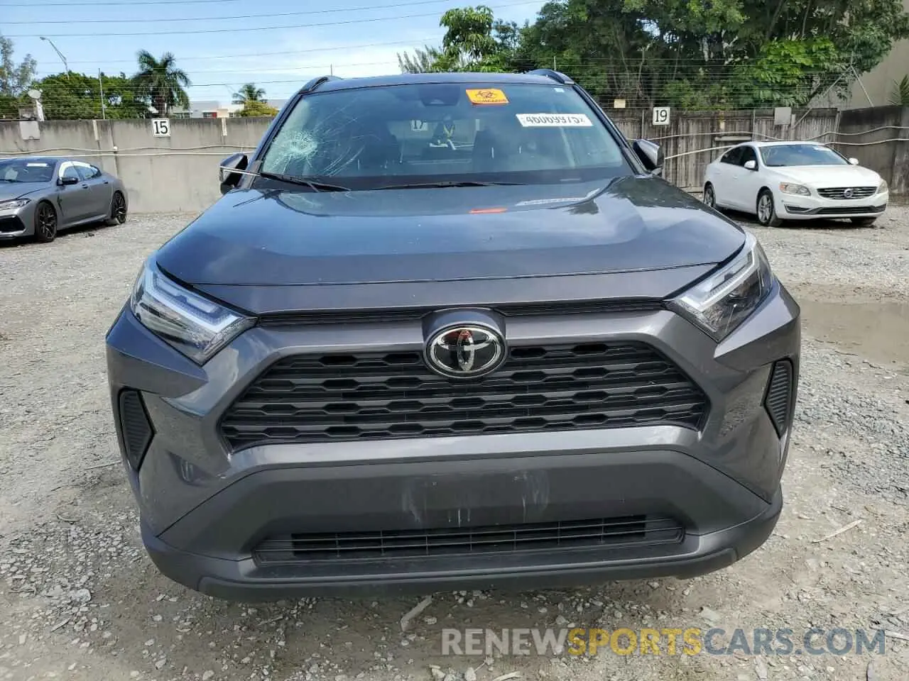 5 Фотография поврежденного автомобиля 2T3W1RFV8NC203589 TOYOTA RAV4 2022