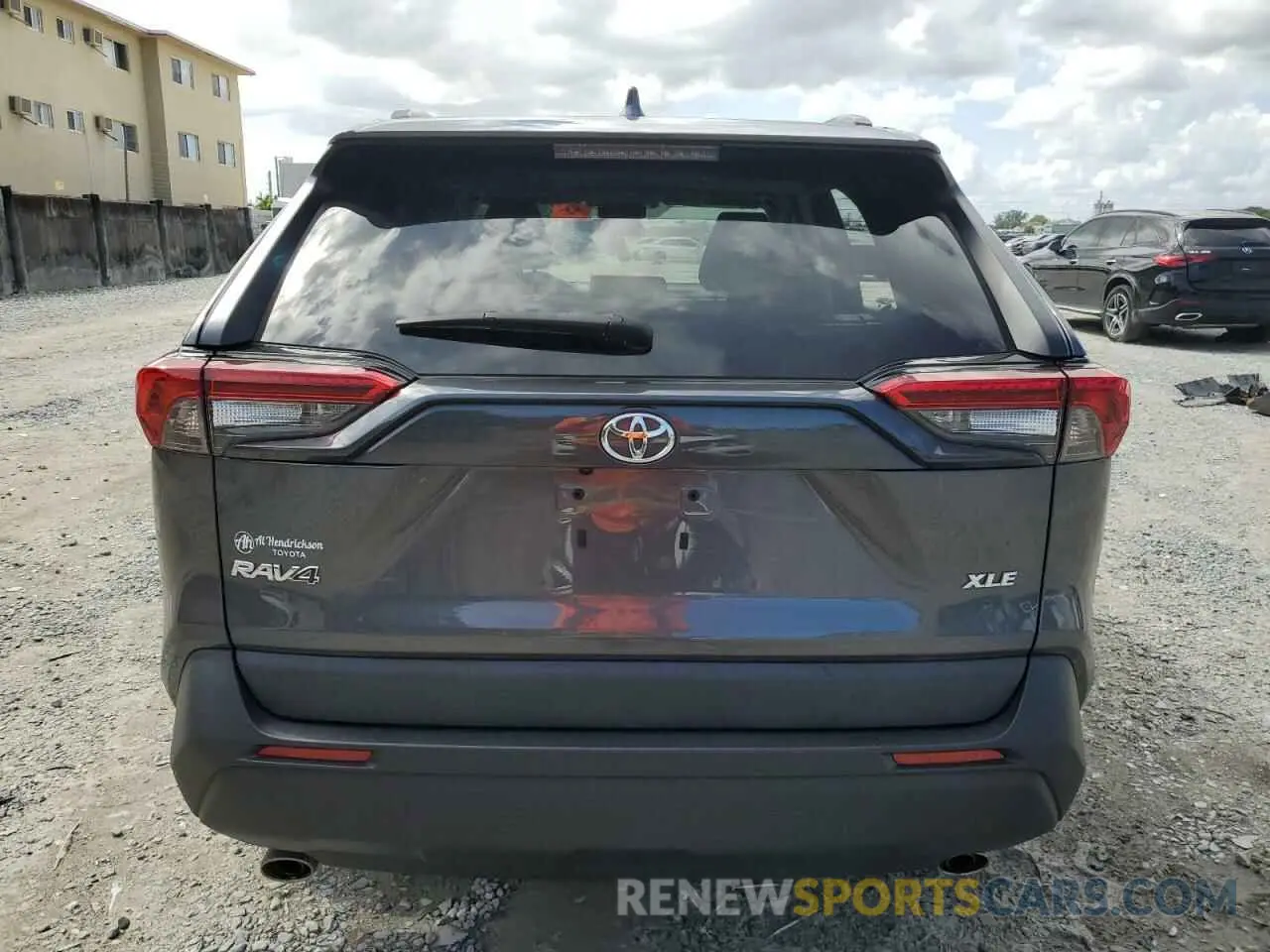 6 Фотография поврежденного автомобиля 2T3W1RFV8NC203589 TOYOTA RAV4 2022