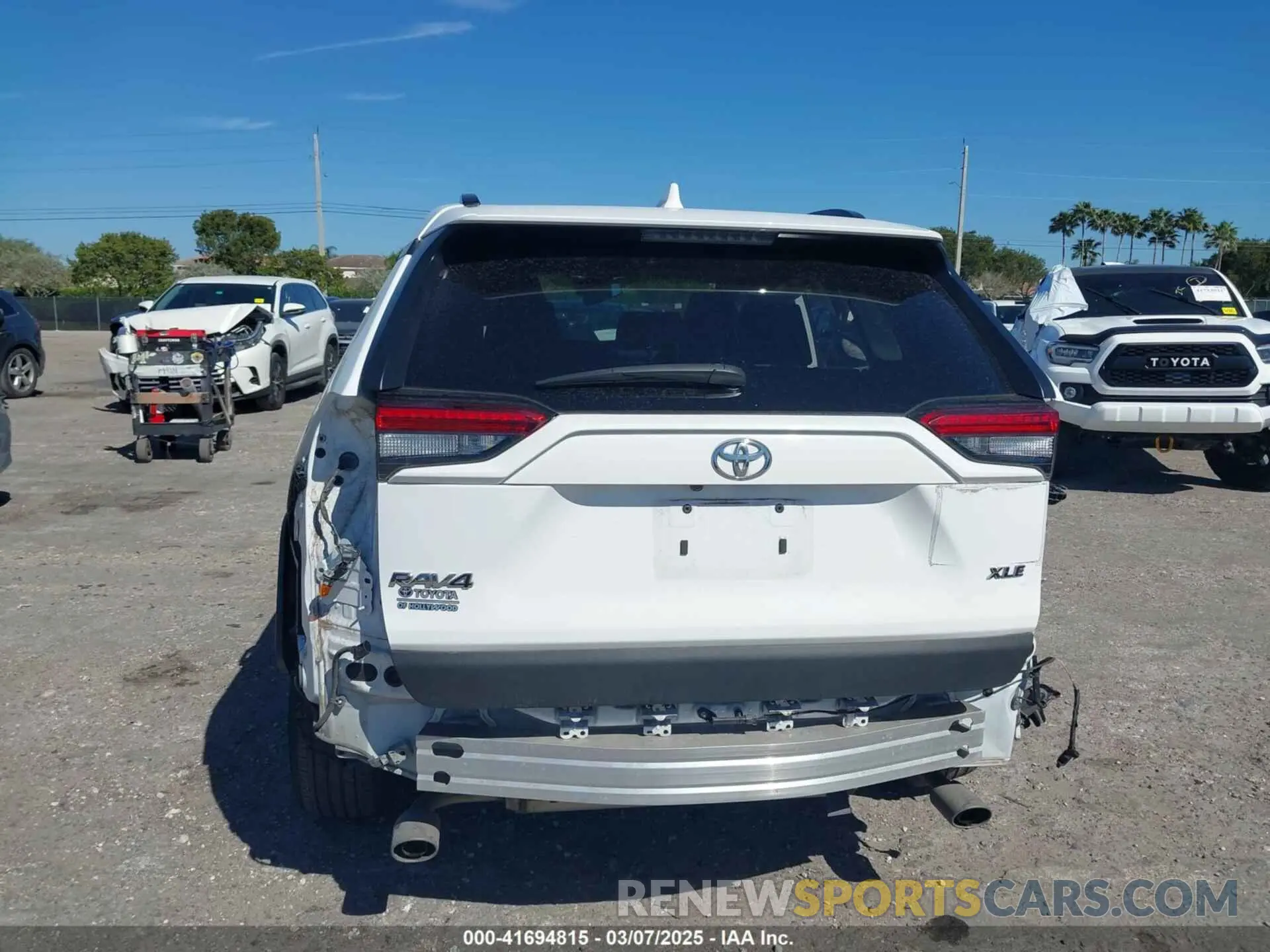 6 Фотография поврежденного автомобиля 2T3W1RFV8NW192785 TOYOTA RAV4 2022