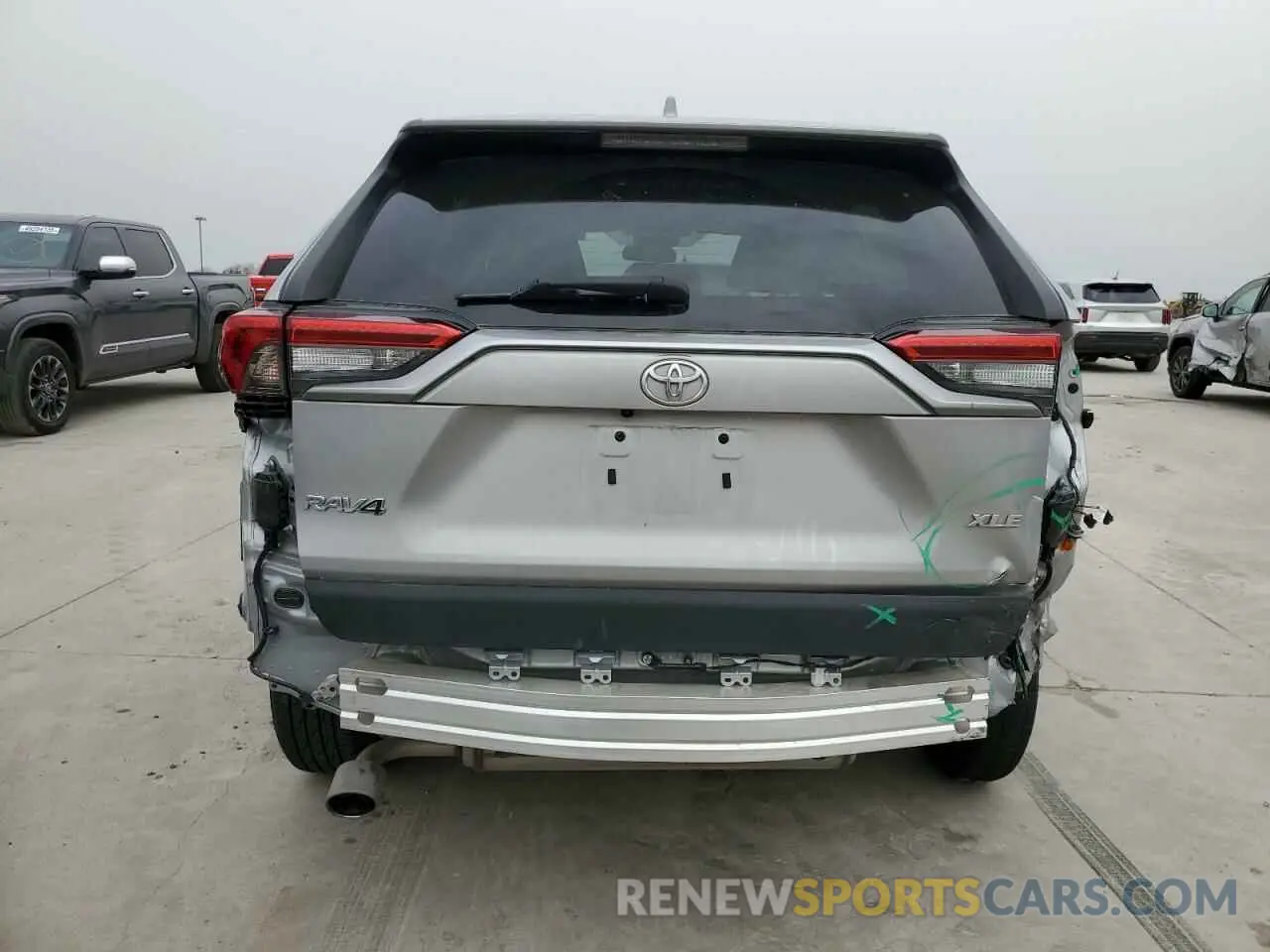 6 Фотография поврежденного автомобиля 2T3W1RFV8NW207107 TOYOTA RAV4 2022