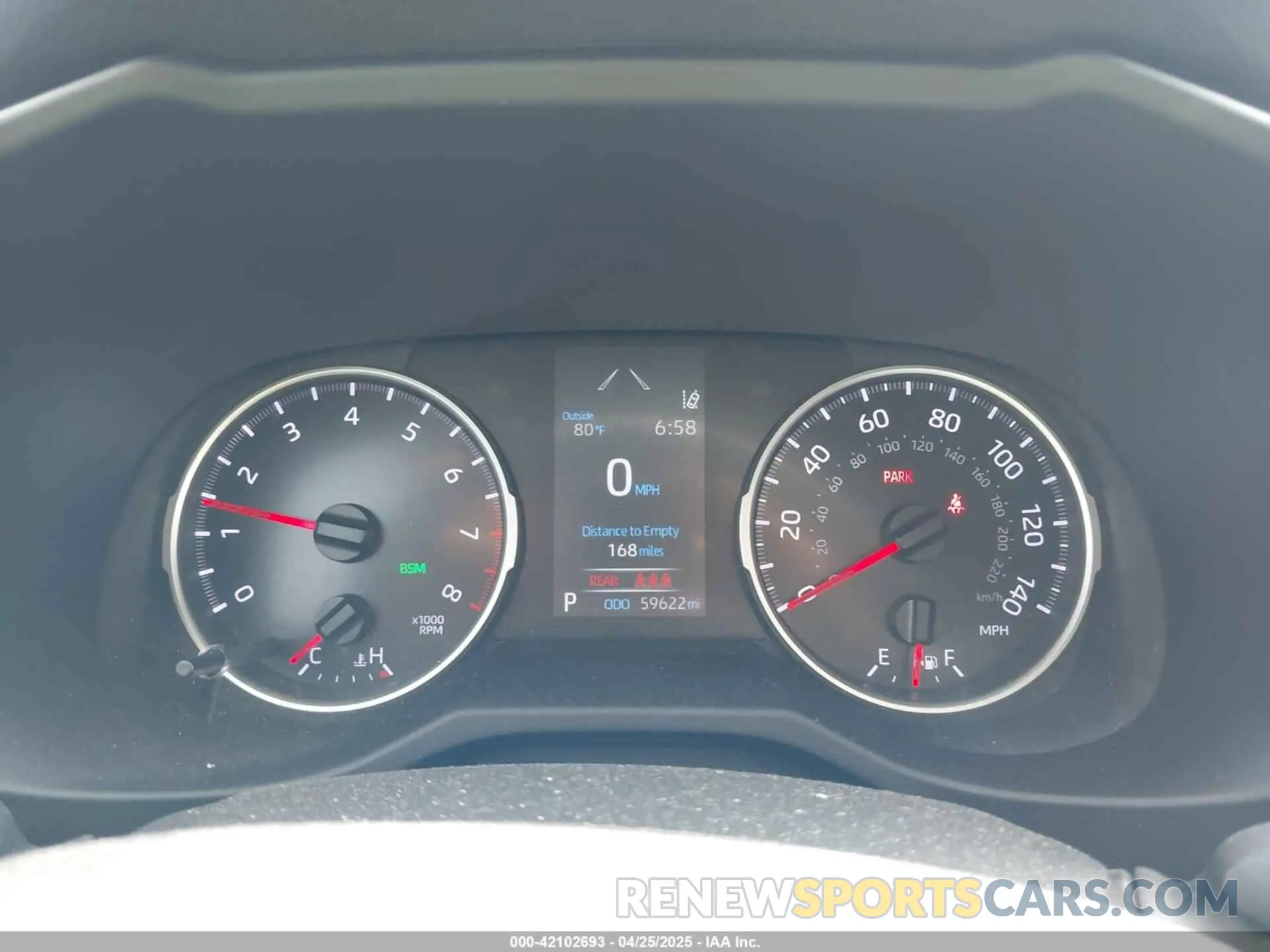 7 Фотография поврежденного автомобиля 2T3W1RFV8NW219550 TOYOTA RAV4 2022