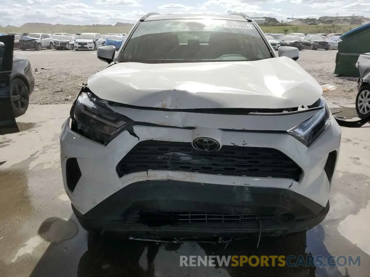 5 Фотография поврежденного автомобиля 2T3W1RFV9NC190366 TOYOTA RAV4 2022