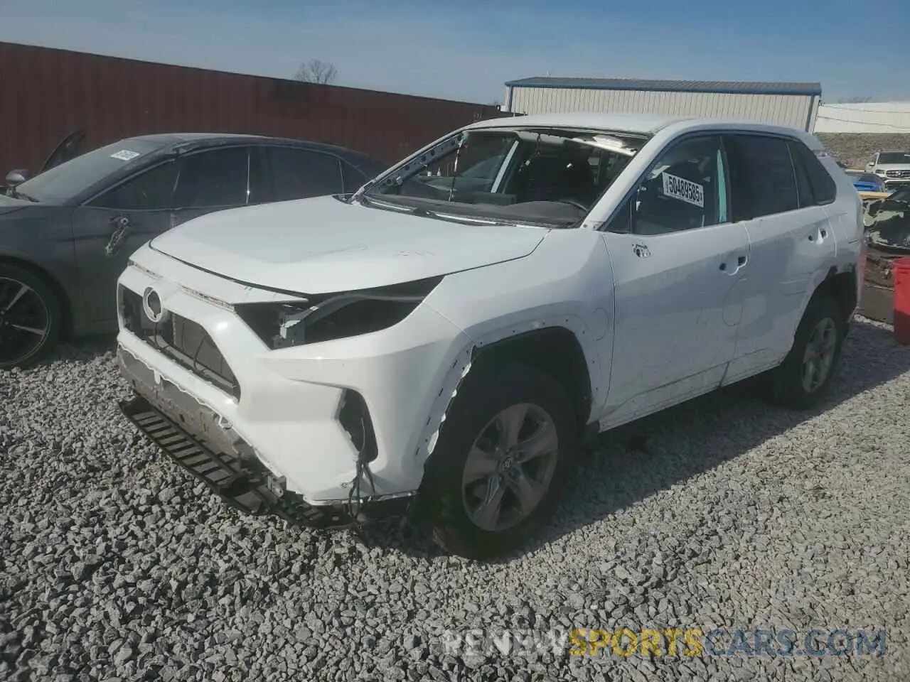 1 Photograph of a damaged car 2T3W1RFV9NC196877 TOYOTA RAV4 2022