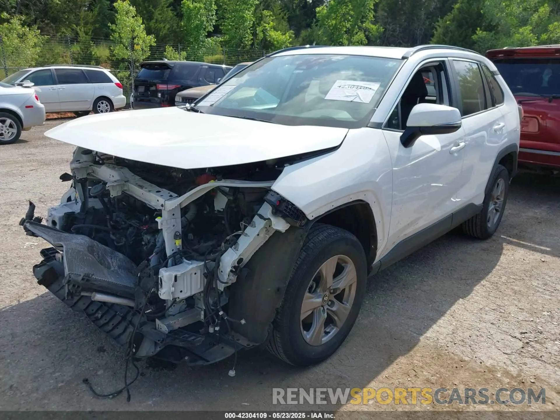 2 Фотография поврежденного автомобиля 2T3W1RFV9NW192813 TOYOTA RAV4 2022