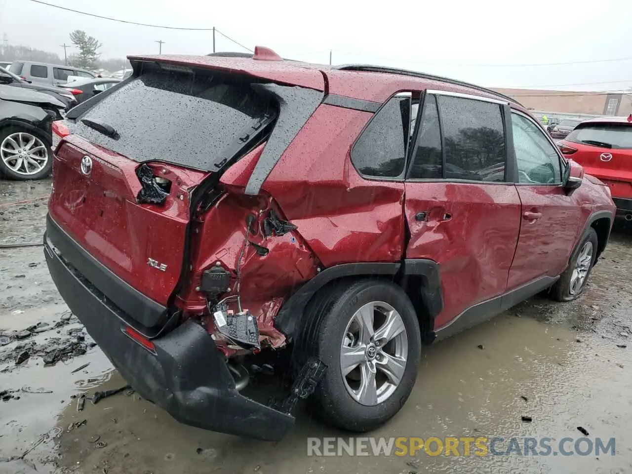 3 Фотография поврежденного автомобиля 2T3W1RFVXNW197213 TOYOTA RAV4 2022