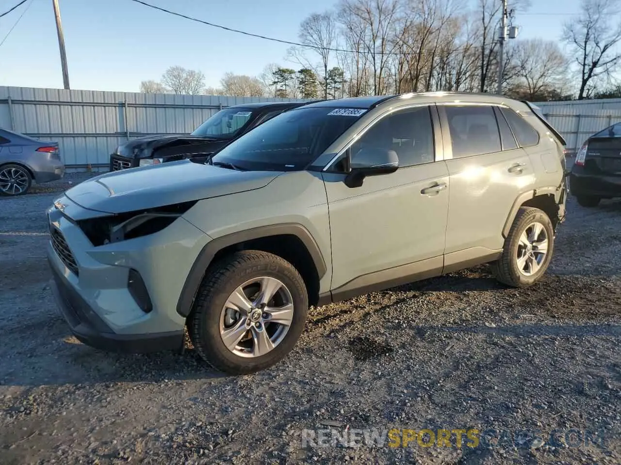 1 Photograph of a damaged car 2T3W1RFVXNW223972 TOYOTA RAV4 2022