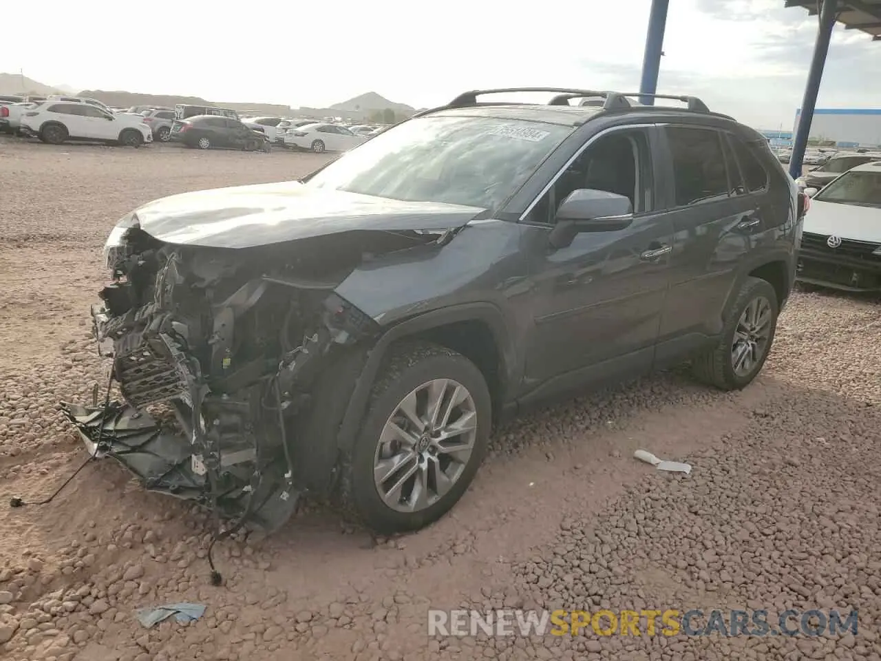1 Photograph of a damaged car 2T3Y1RFV1NC185428 TOYOTA RAV4 2022