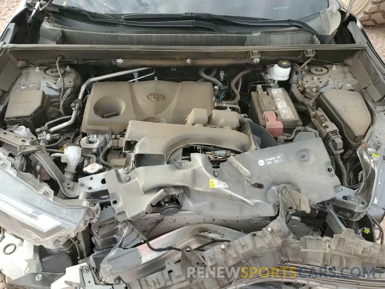 11 Photograph of a damaged car 2T3Y1RFV1NC185428 TOYOTA RAV4 2022