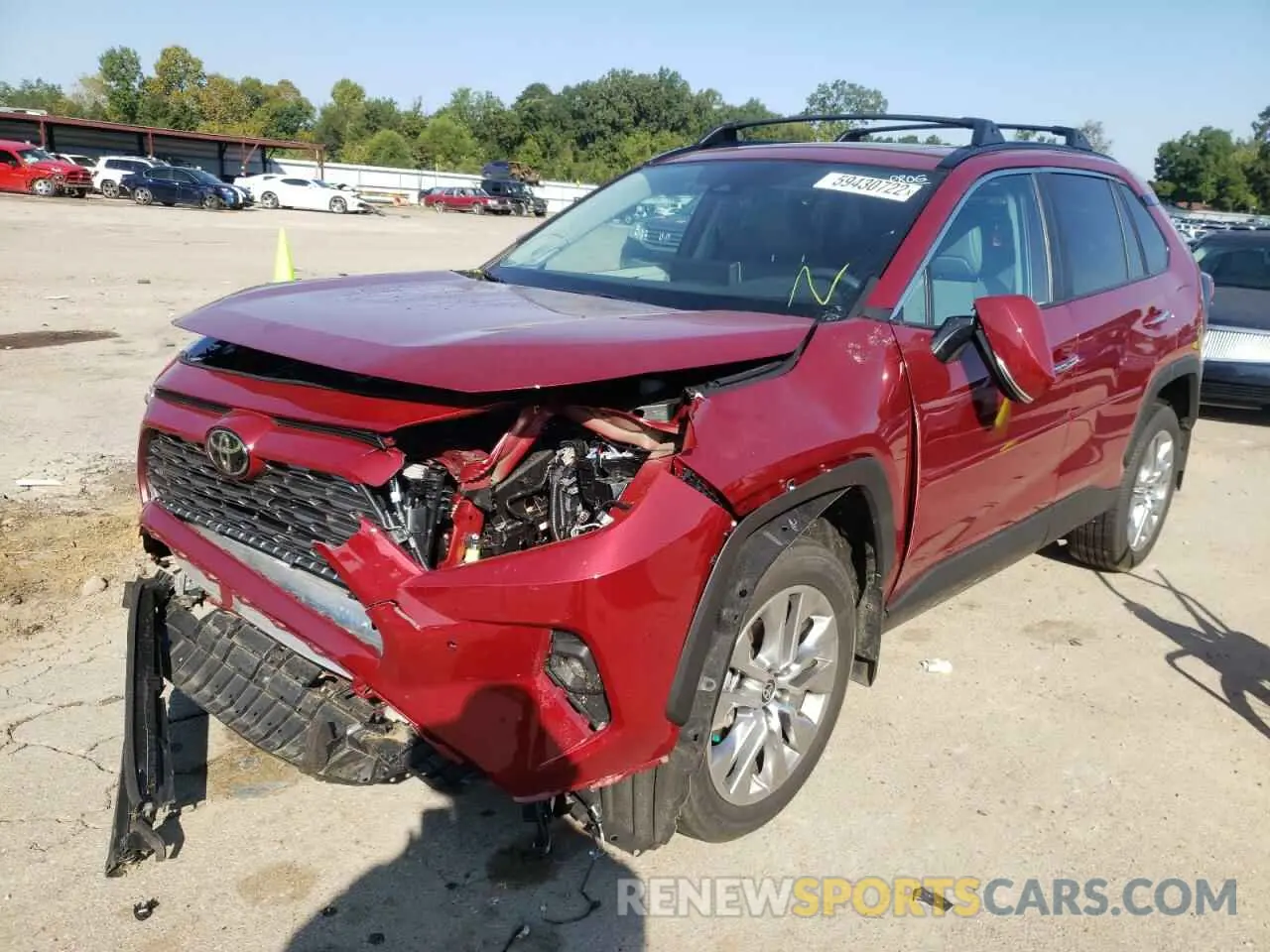 2 Photograph of a damaged car 2T3Y1RFV1NW202209 TOYOTA RAV4 2022