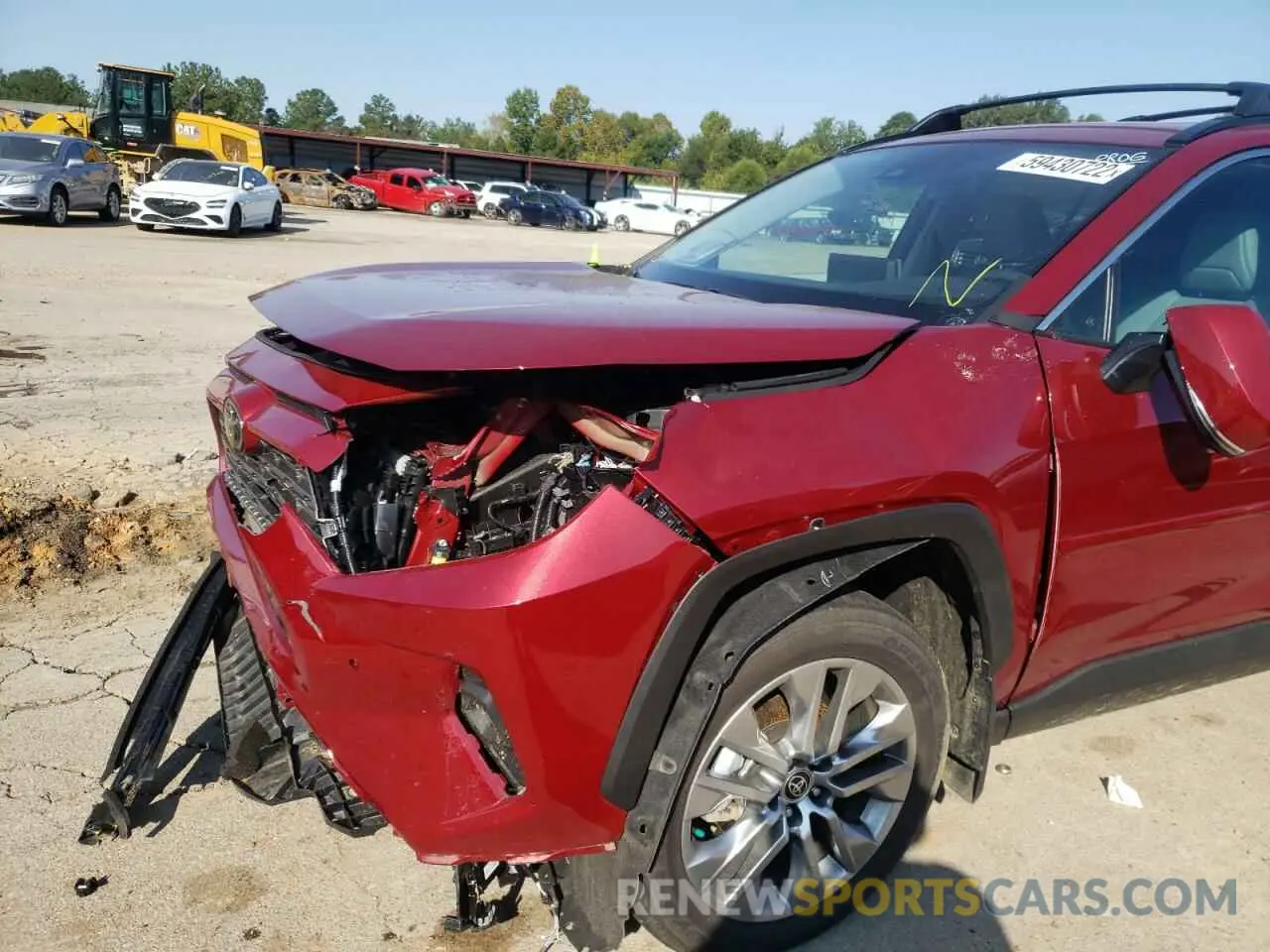 9 Photograph of a damaged car 2T3Y1RFV1NW202209 TOYOTA RAV4 2022
