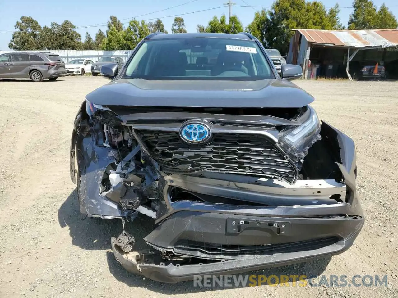 5 Photograph of a damaged car 4T3B6RFV8NU101885 TOYOTA RAV4 2022