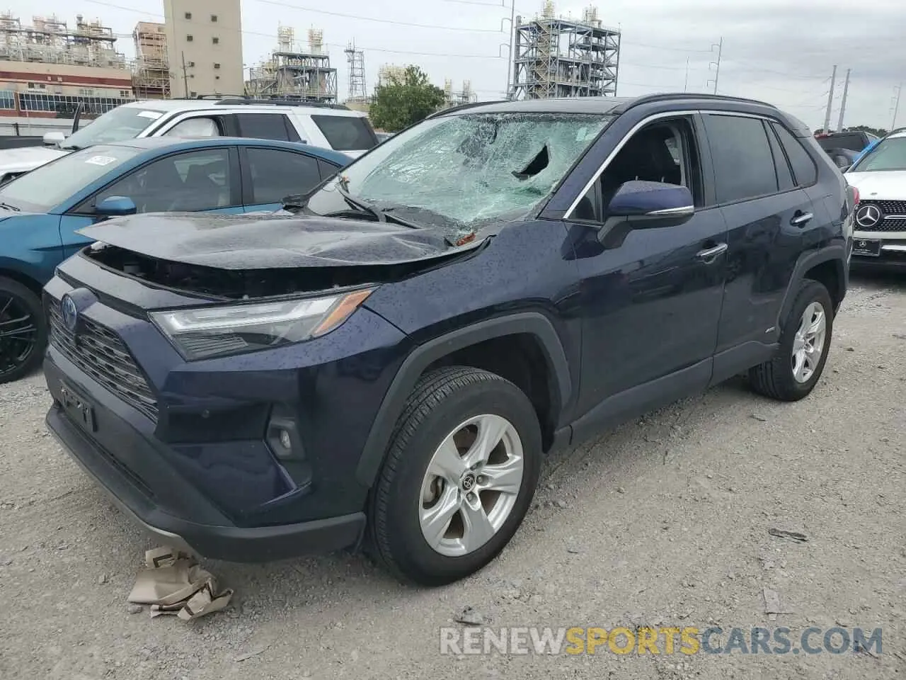 1 Фотография поврежденного автомобиля 4T3D6RFV2NU069816 TOYOTA RAV4 2022