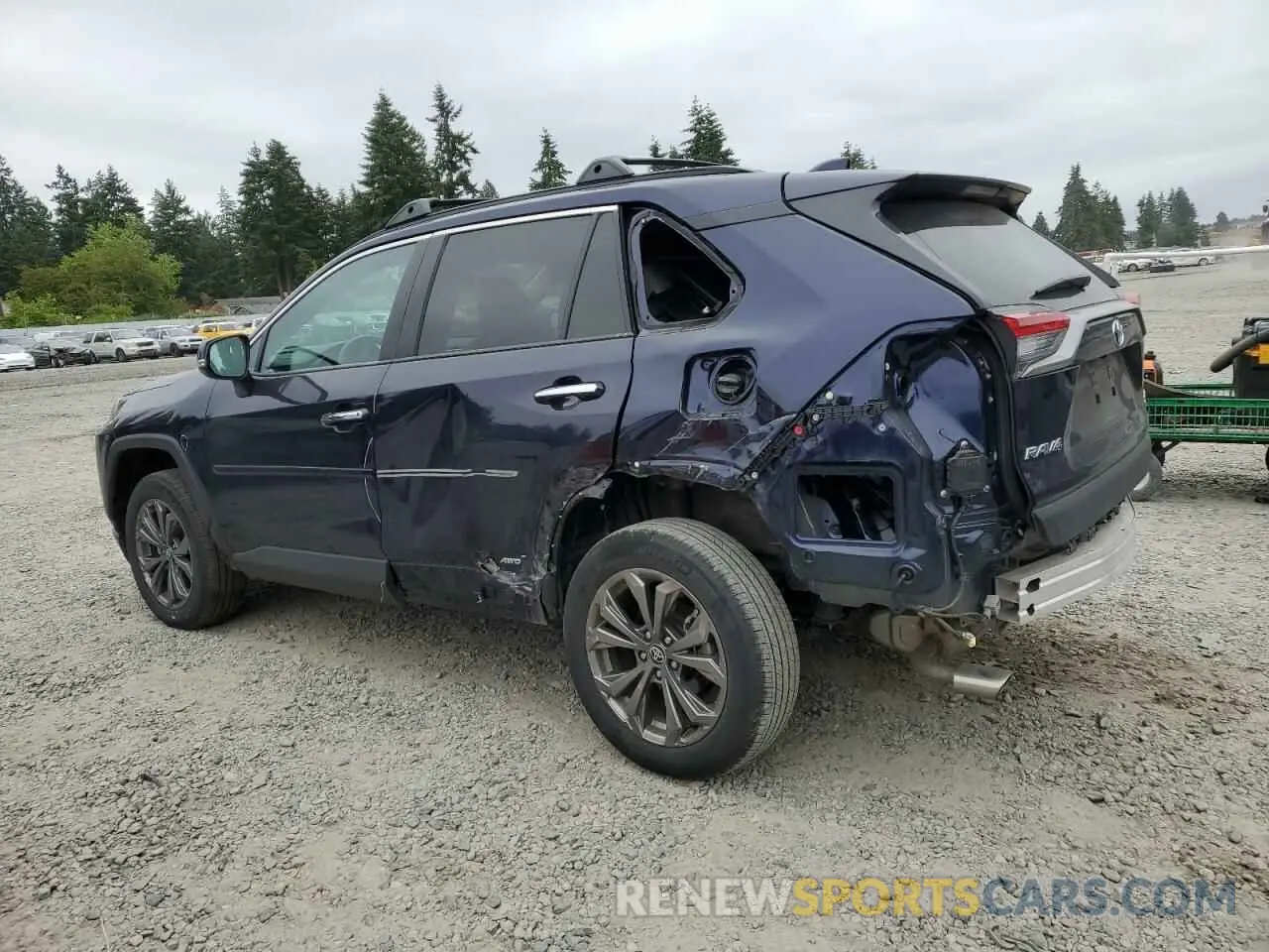 2 Фотография поврежденного автомобиля 4T3D6RFV7NU074249 TOYOTA RAV4 2022