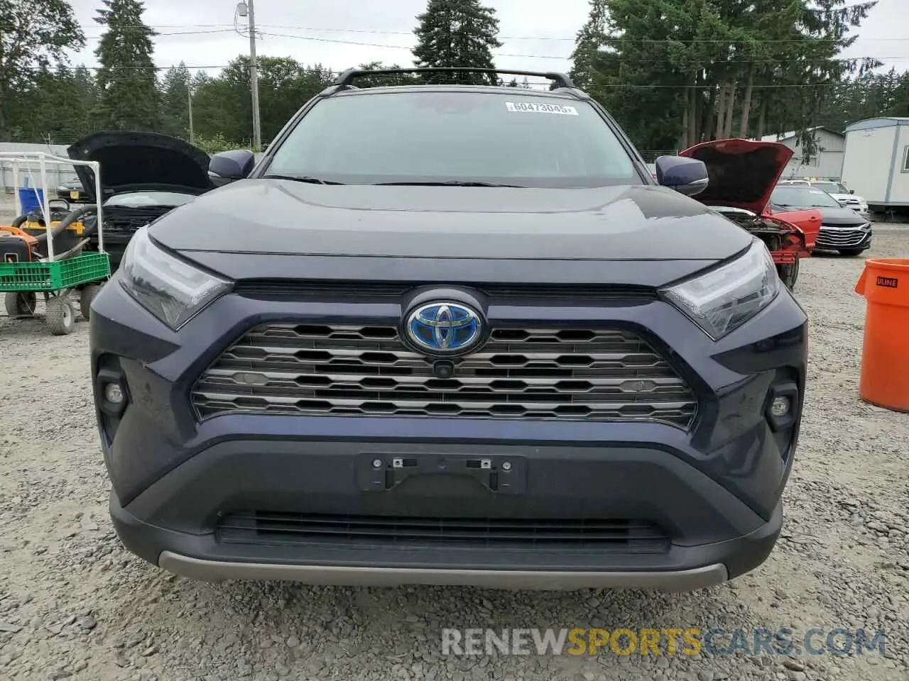 5 Фотография поврежденного автомобиля 4T3D6RFV7NU074249 TOYOTA RAV4 2022