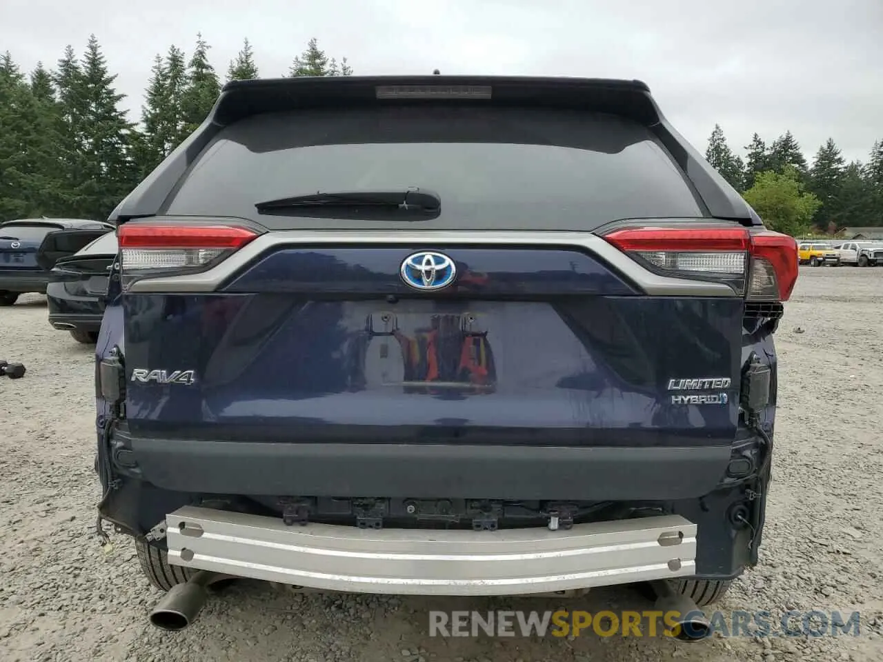 6 Фотография поврежденного автомобиля 4T3D6RFV7NU074249 TOYOTA RAV4 2022