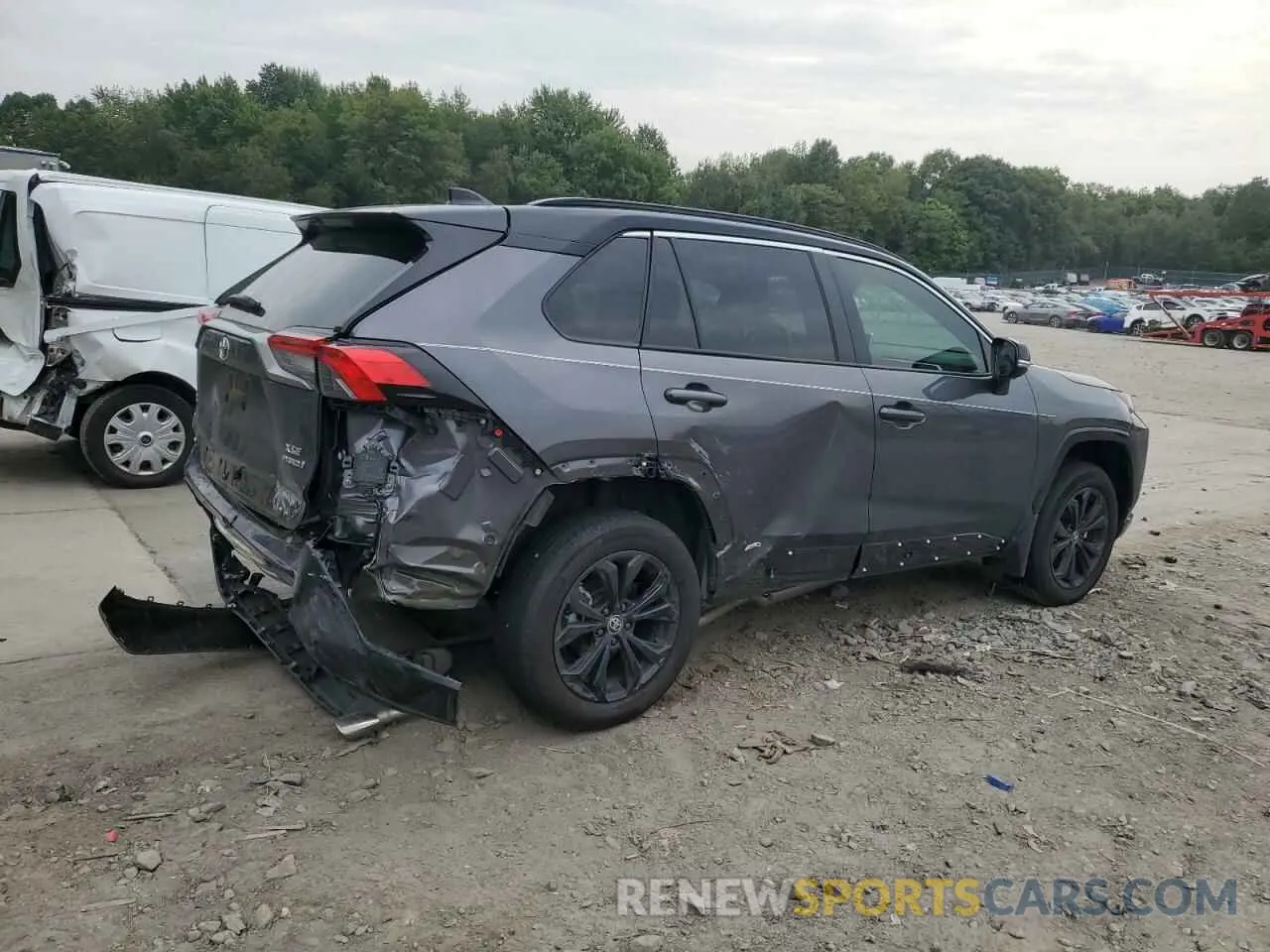 3 Фотография поврежденного автомобиля 4T3E6RFV1NU081749 TOYOTA RAV4 2022