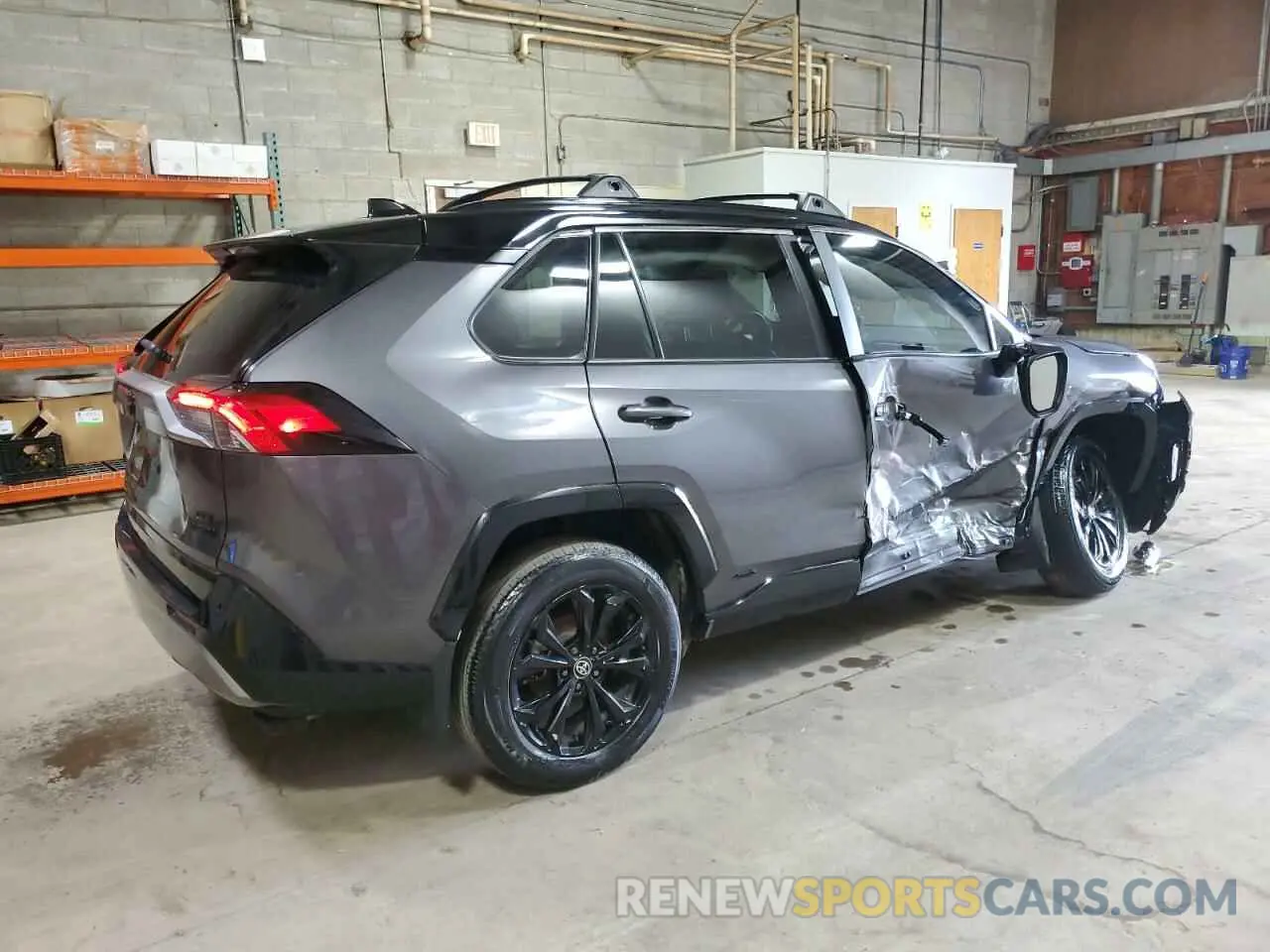3 Фотография поврежденного автомобиля 4T3E6RFV1NU096090 TOYOTA RAV4 2022