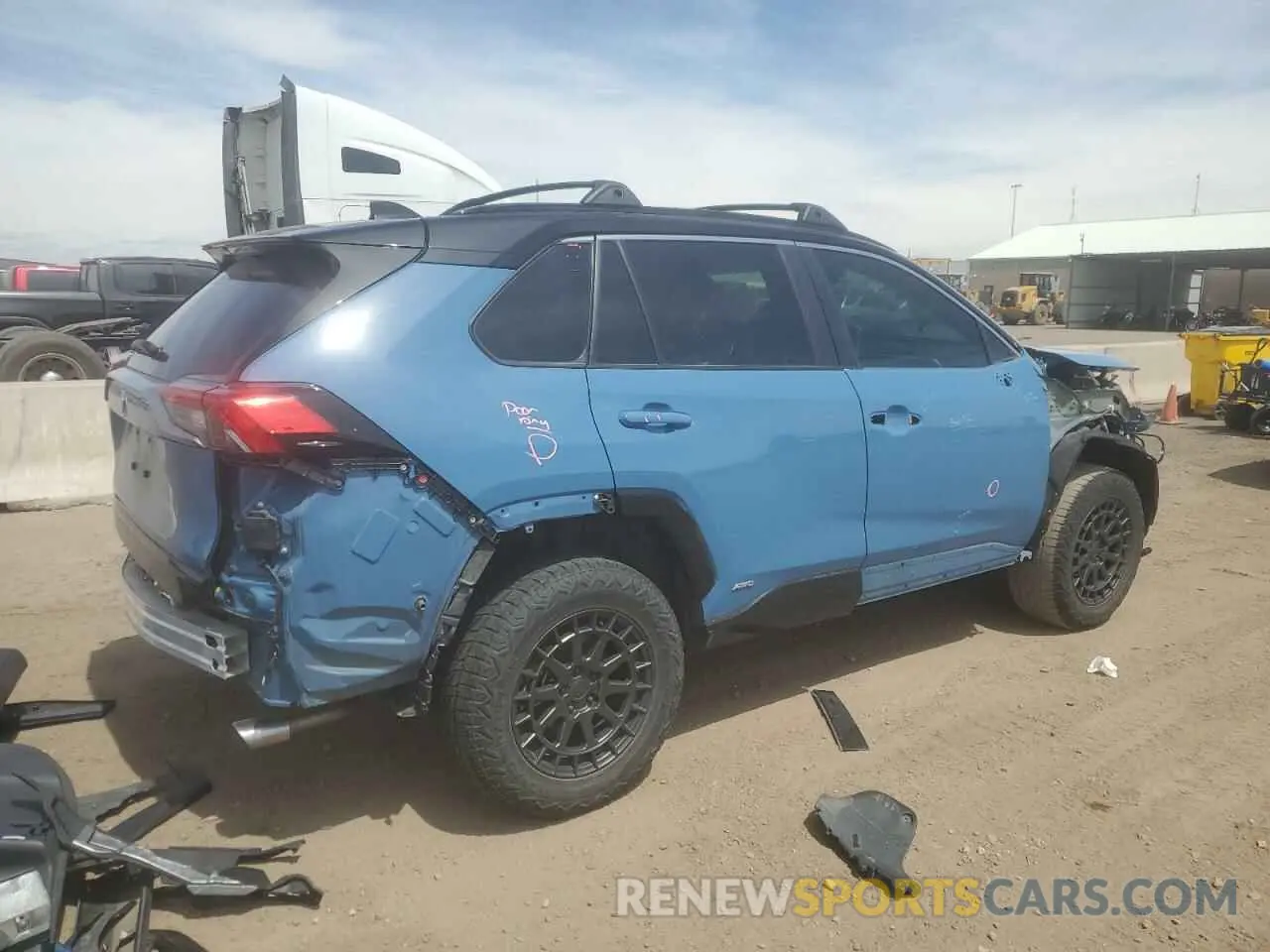 3 Фотография поврежденного автомобиля 4T3E6RFV2NU087852 TOYOTA RAV4 2022