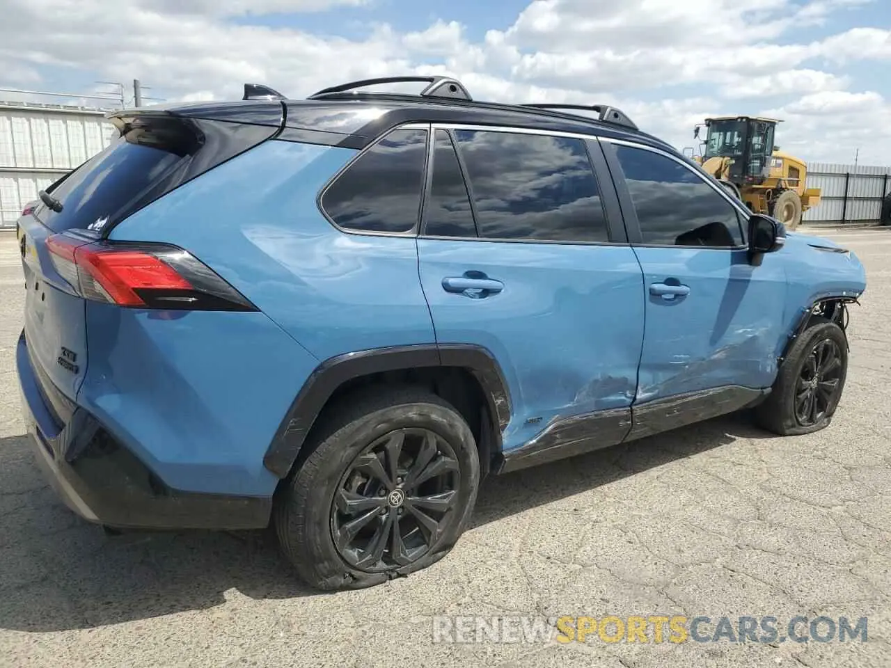 3 Фотография поврежденного автомобиля 4T3E6RFV5NU079244 TOYOTA RAV4 2022