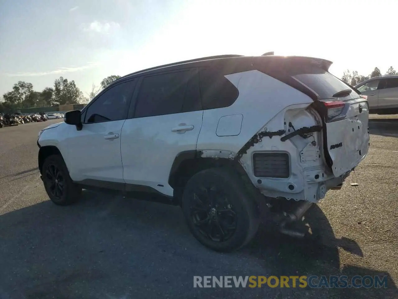 2 Photograph of a damaged car 4T3E6RFV9NU078159 TOYOTA RAV4 2022