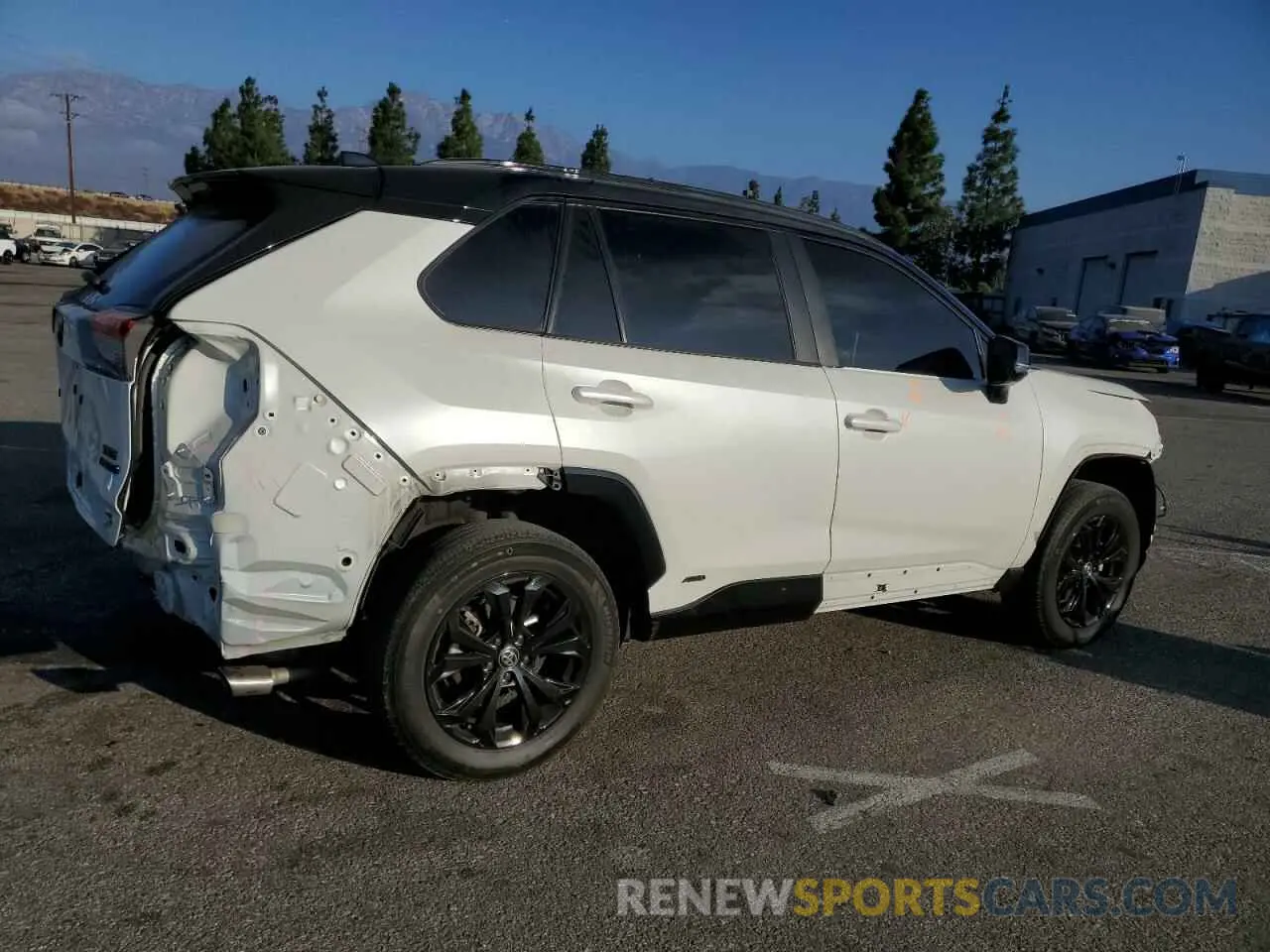 3 Photograph of a damaged car 4T3E6RFV9NU078159 TOYOTA RAV4 2022