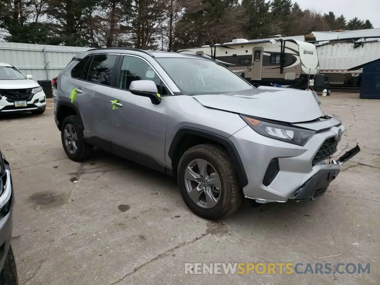 4 Фотография поврежденного автомобиля 4T3MWRFV2NU059609 TOYOTA RAV4 2022