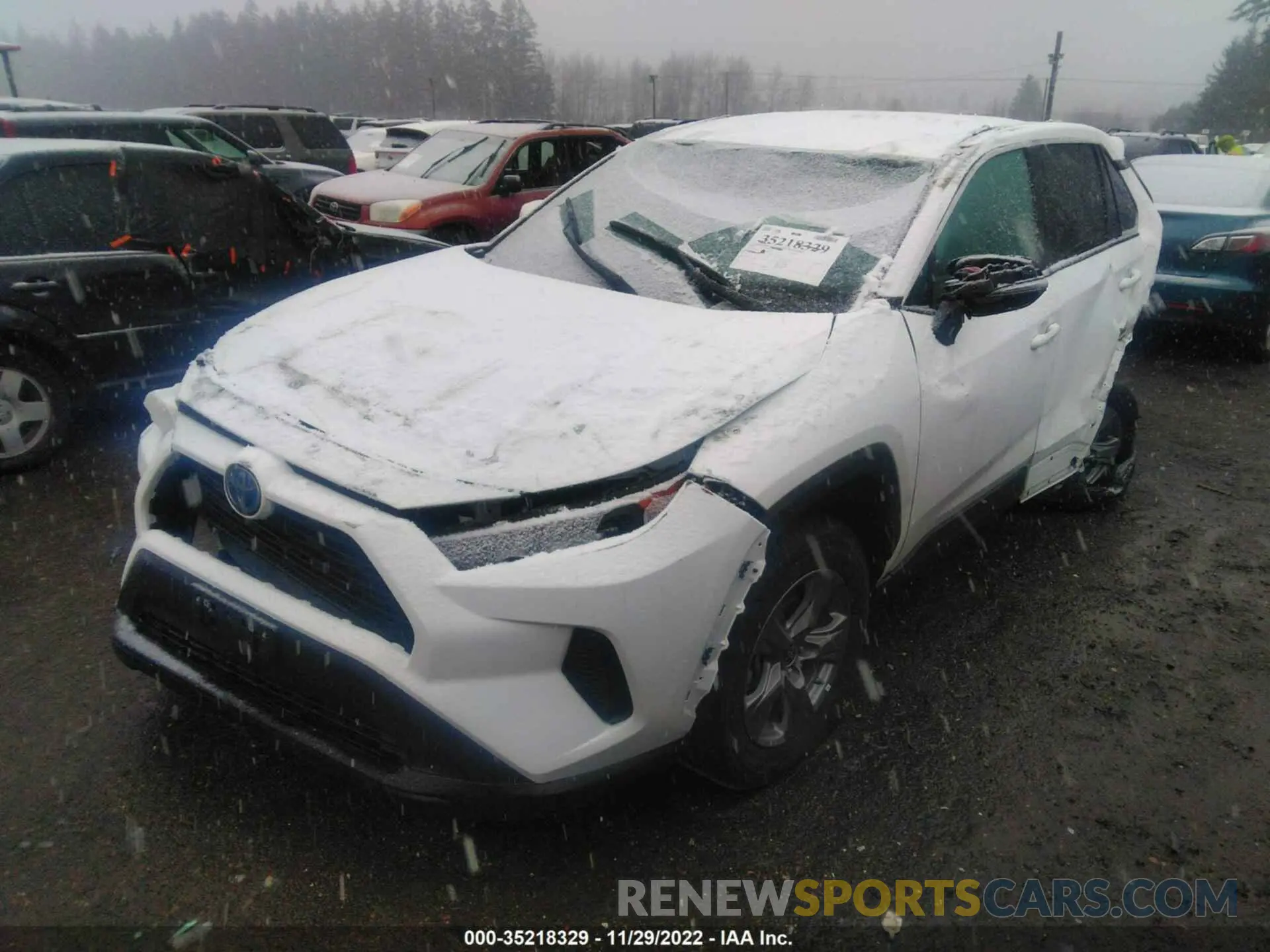 2 Фотография поврежденного автомобиля 4T3MWRFV4NU069638 TOYOTA RAV4 2022