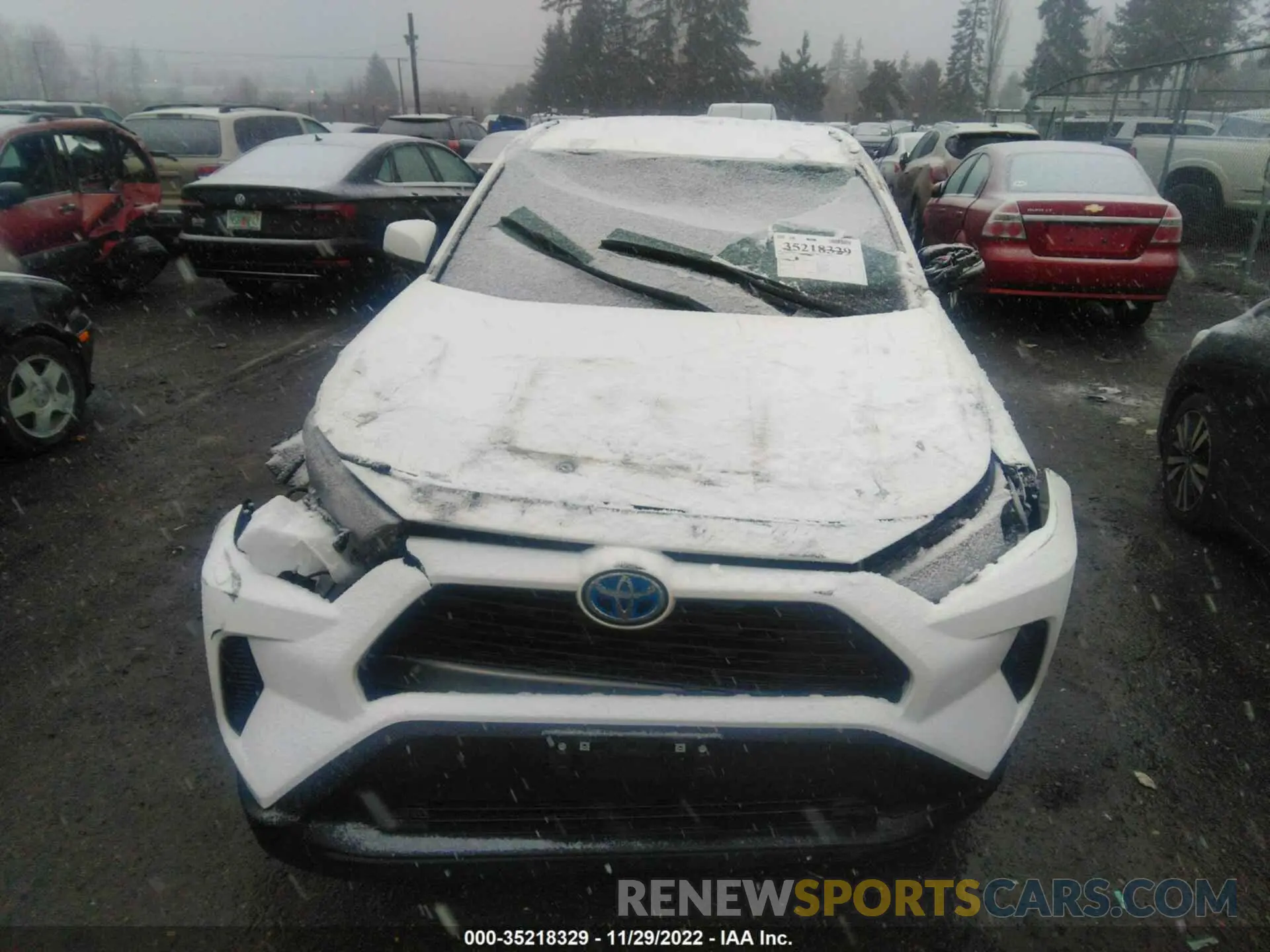 6 Фотография поврежденного автомобиля 4T3MWRFV4NU069638 TOYOTA RAV4 2022